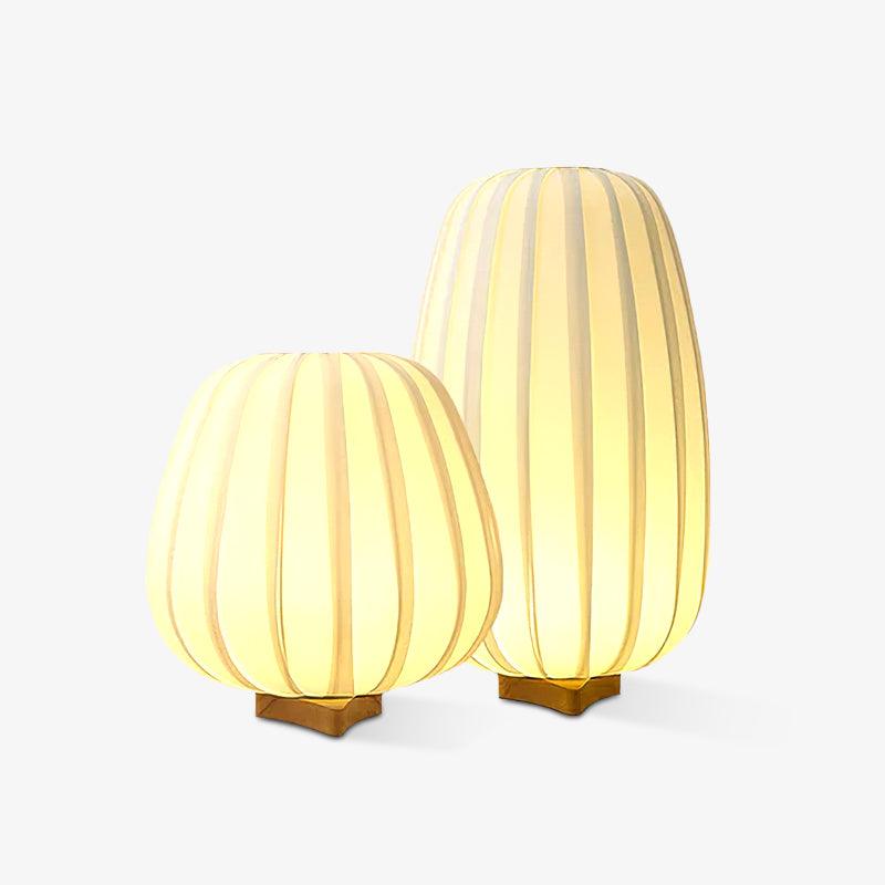 Modern Fabric Minimalist Table Lamp - Soft Light Bedside Lamp for Bedroom, Living Room & Office - Stylish Home Decor Lighting