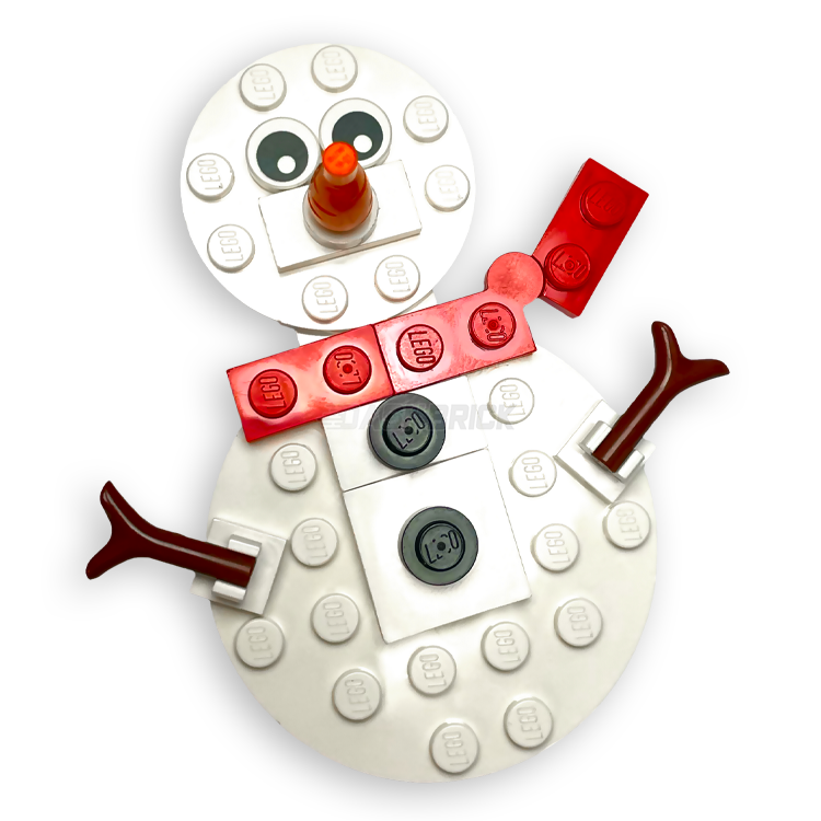 LEGO Christmas Tree Decoration Set - 6 Pack Mini Building Kit | Holiday Home & Office Decor | Perfect for Christmas Party Favors, Gift Exchanges & Winter Village Displays