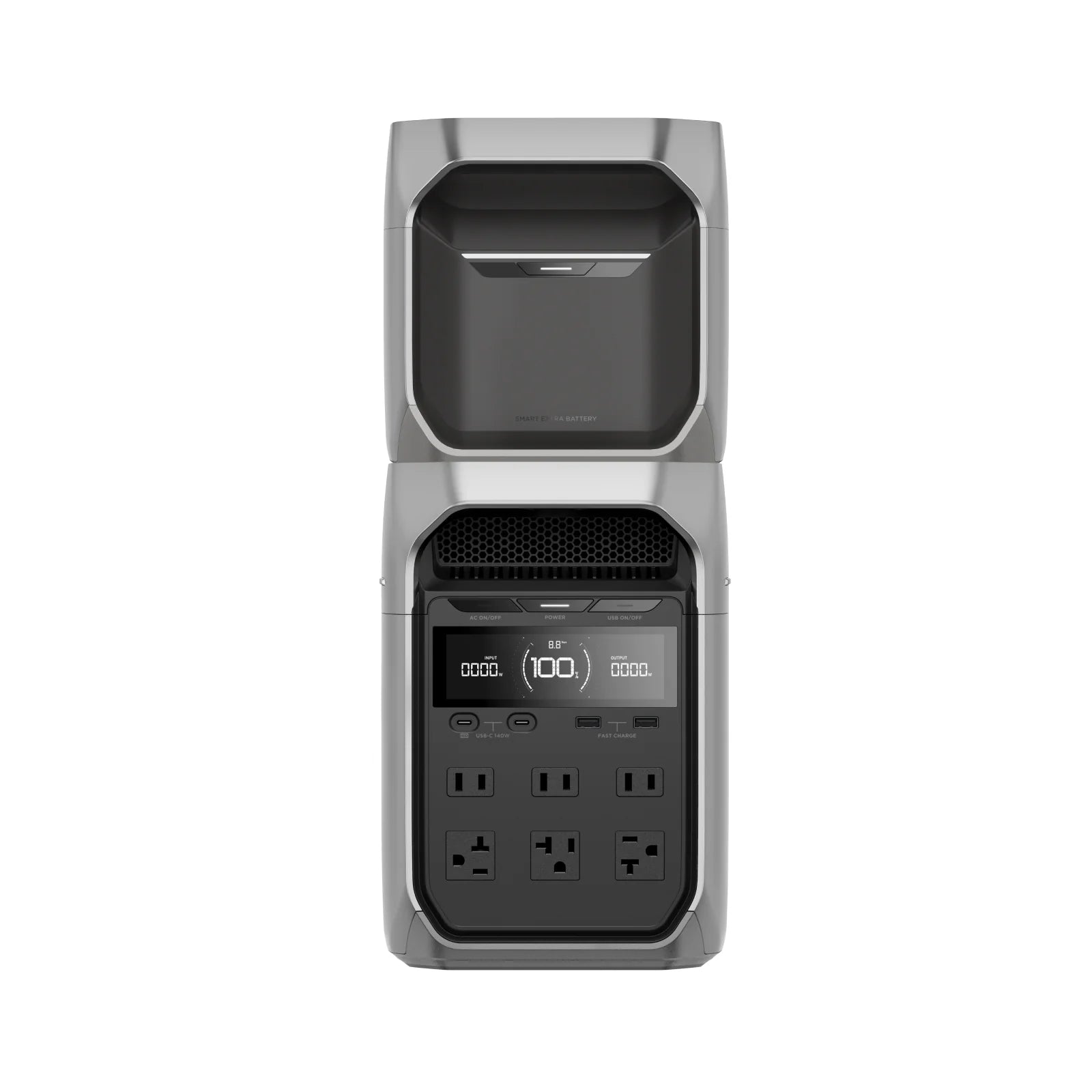EcoFlow DELTA 3 Plus 3000W Portable Power Station with Solar Generator & Extra Battery - Perfect for Home Backup, RV Camping, and Outdoor Adventures