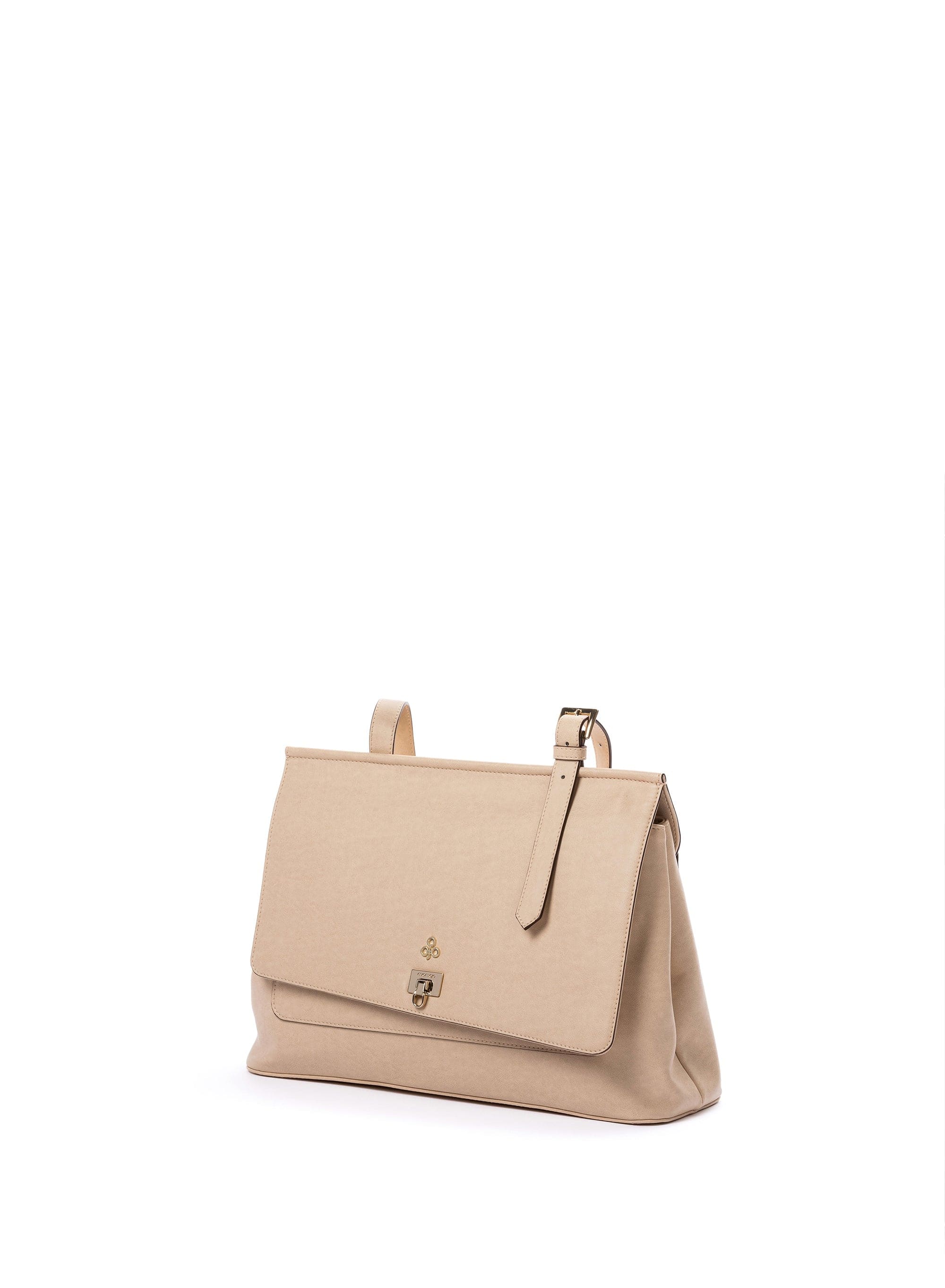 Vegan Leather Handbag for Women | Corn Leather Crossbody Bag in Beige | Perfect for Work, Travel, and Everyday Use