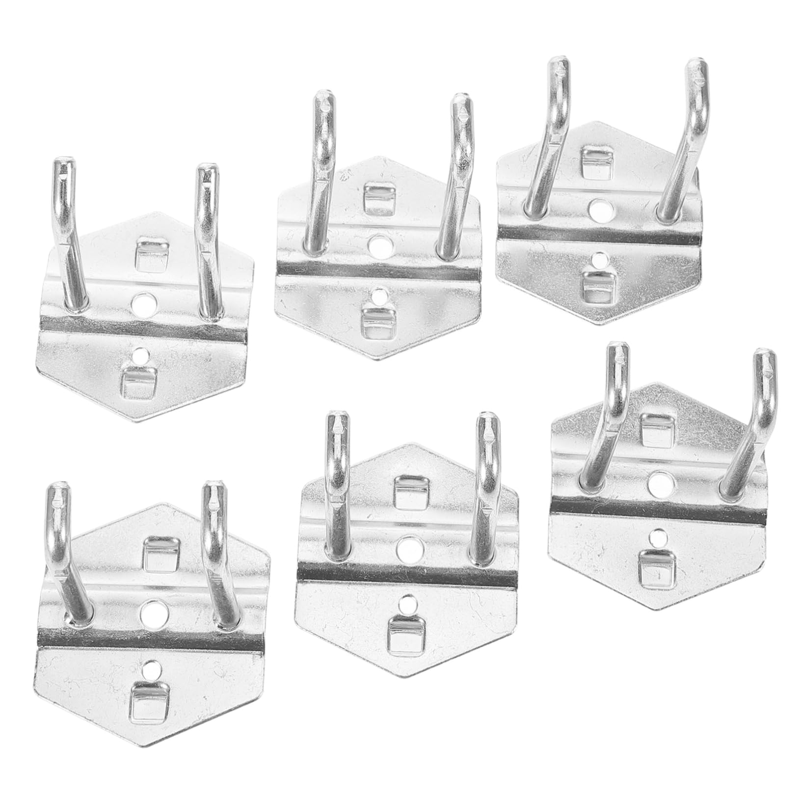 ULTECHNOVO 12-Piece Pegboard Hooks Set - Heavy Duty Iron Utility Hangers for Garage Organization & Tool Storage | Perfect for DIY, Workshop, and Home Improvement Projects