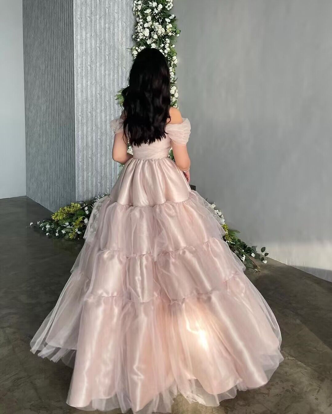 Light Pink A-Line Long Prom Dress - Sweet Princess Gown J2768 for Homecoming, Quinceañera & Formal Events