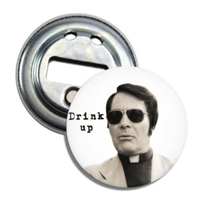 Jim Jones Drink Up Magnet Bottle Opener - Strong Magnetic Bottle Cap Opener for Beer, Soda & Home Bar - Perfect for Parties, BBQs & Outdoor Adventures