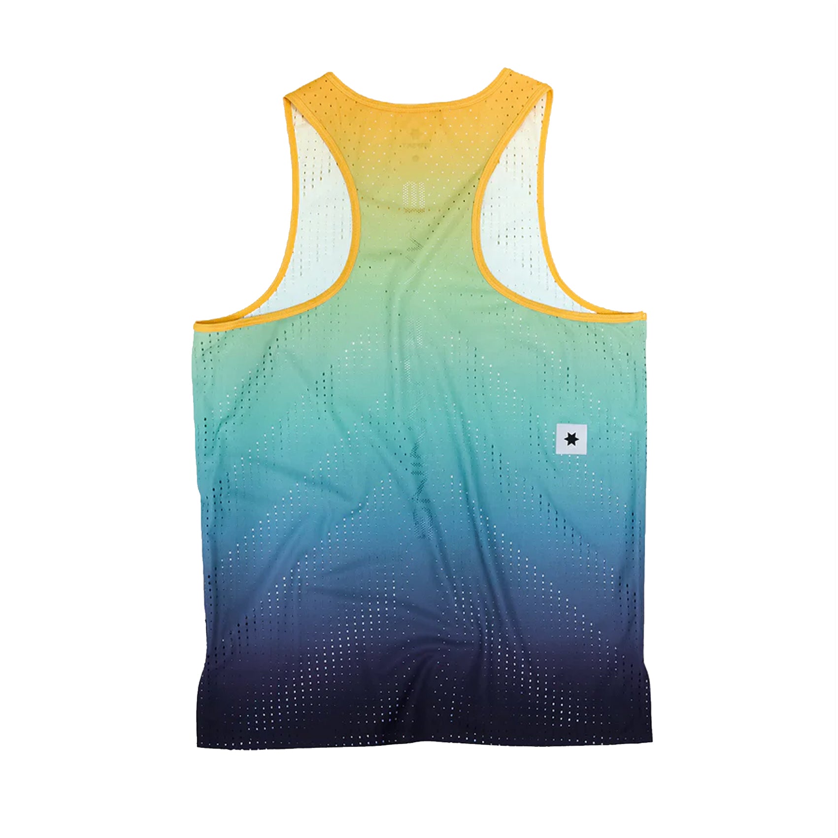 Men's Saysky Drip Dye Flow Air Singlet - Lightweight Running Tank Top for Men - Breathable Athletic Shirt for Workouts & Summer Sports