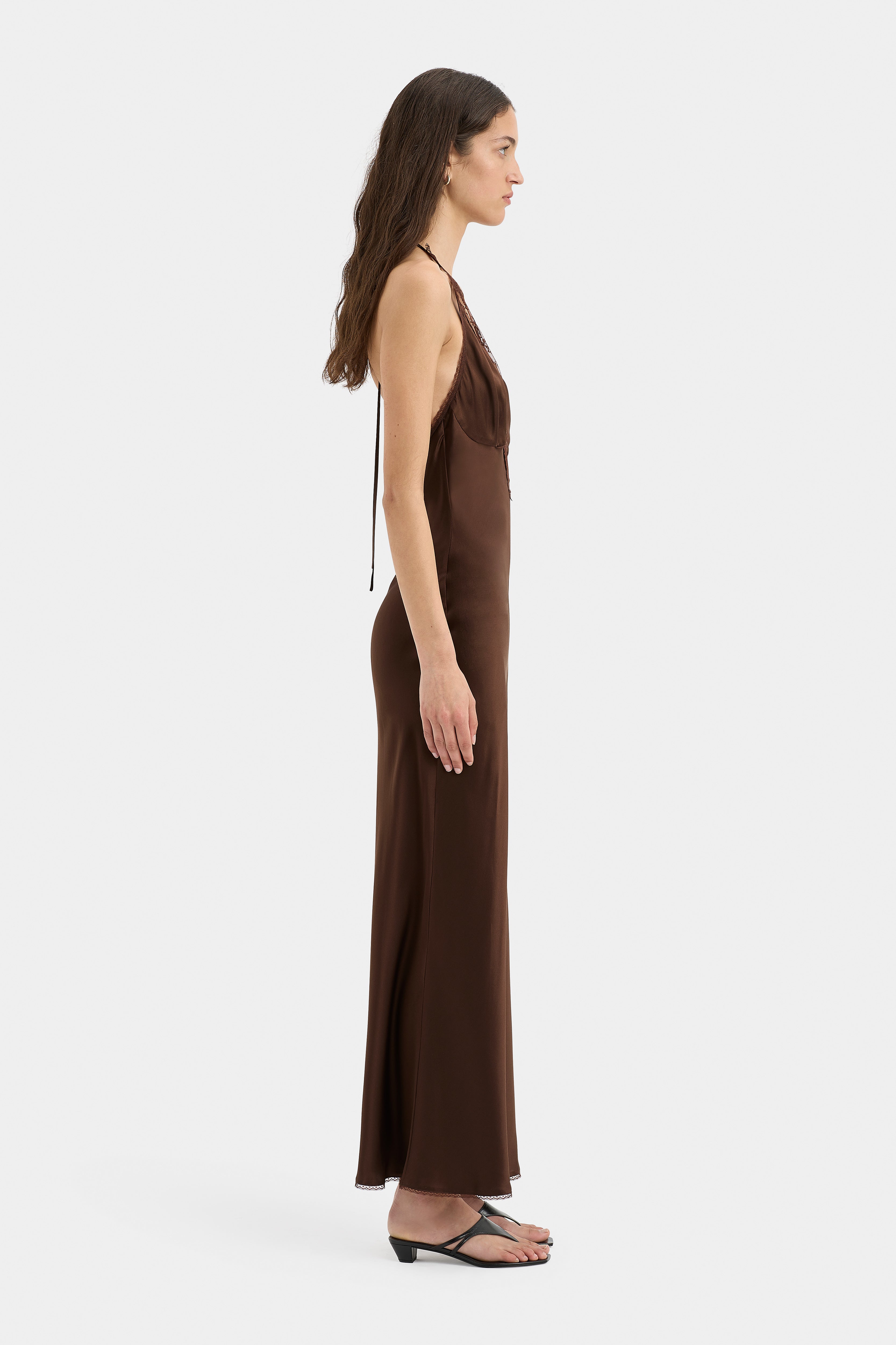 Aries Halter Gown - Elegant Summer Beach Dress for Women, Boho Chic Maxi Dress with Flowy Skirt | Perfect for Beach Vacations, Pool Parties & Date Nights