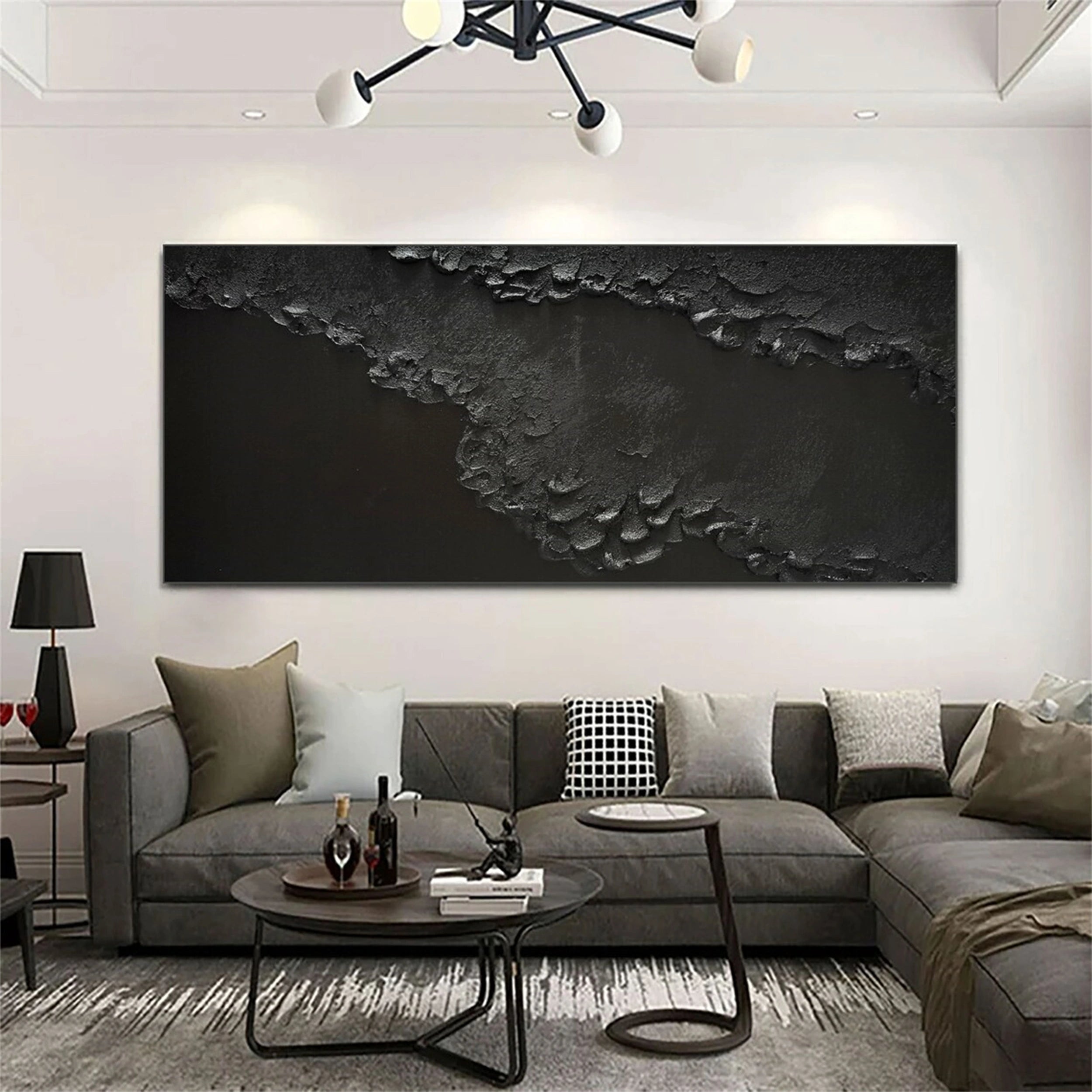 Ocean and Sky Painting #OS 088 - Stunning Seascape Wall Art for Home & Office Decor - Perfect for Living Room, Bedroom or Coastal Themed Spaces
