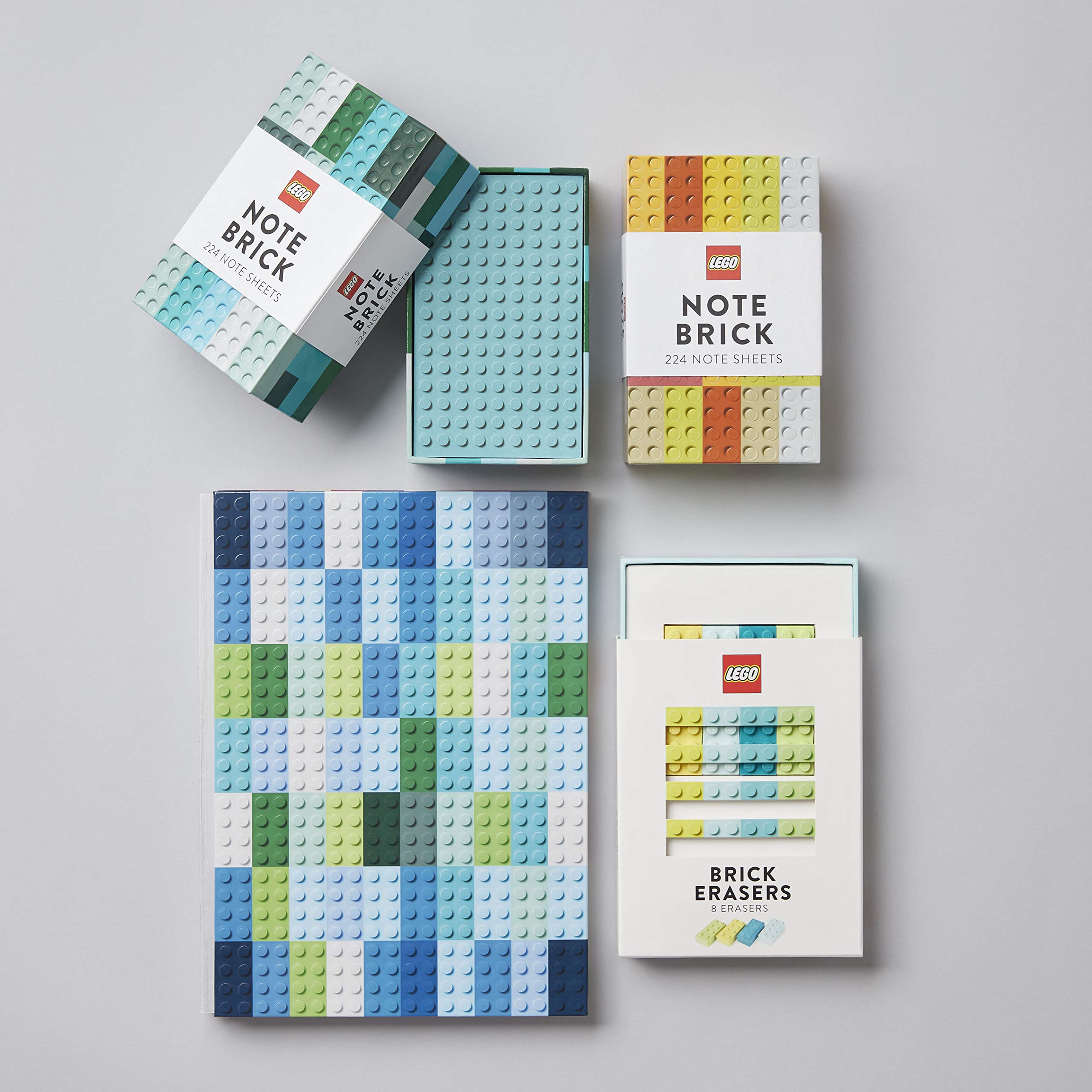 LEGO Brick Notebook - Official LEGO x Chronicle Books Collaboration - Perfect for School, Office & Creative Journaling