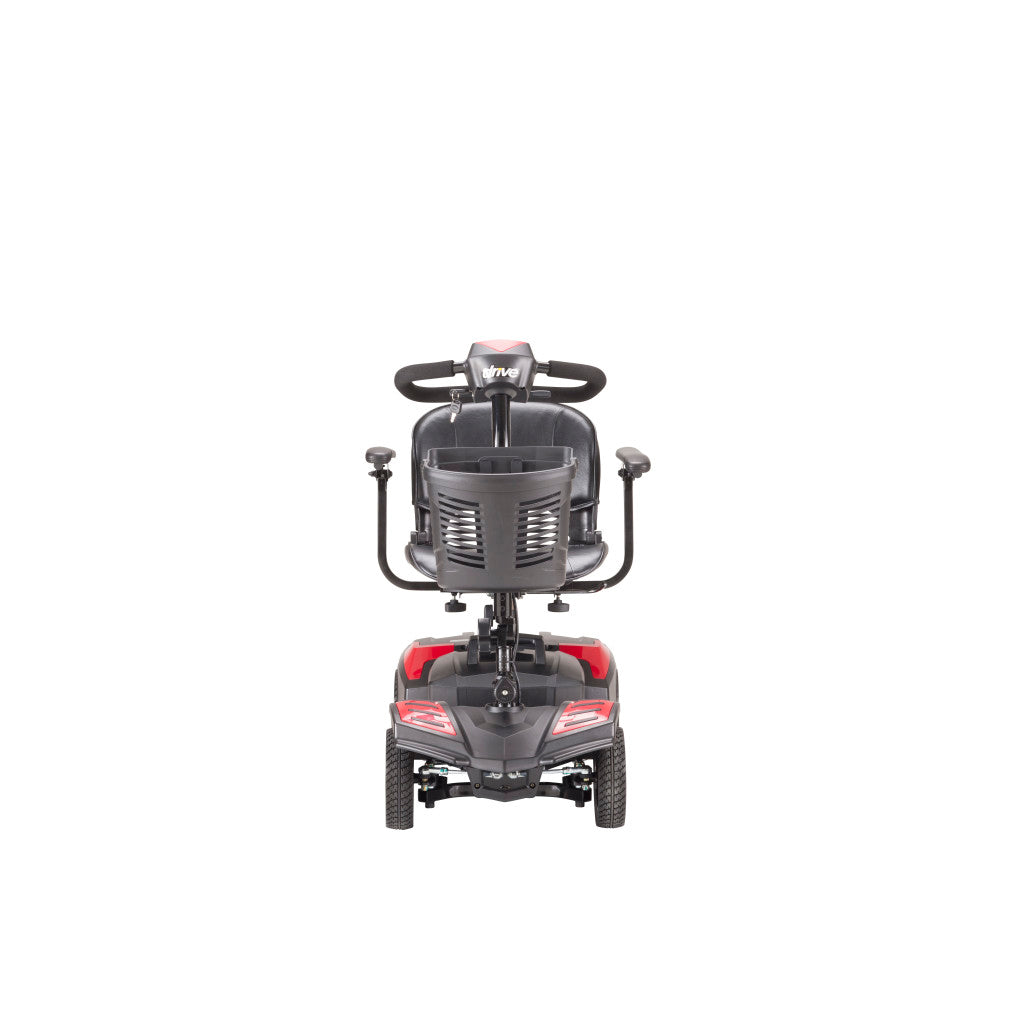 Drive Medical Spitfire Scout 3-Wheel Mobility Scooter - Lightweight & Portable for Seniors & Adults - Ideal for Shopping, Travel & Outdoor Activities