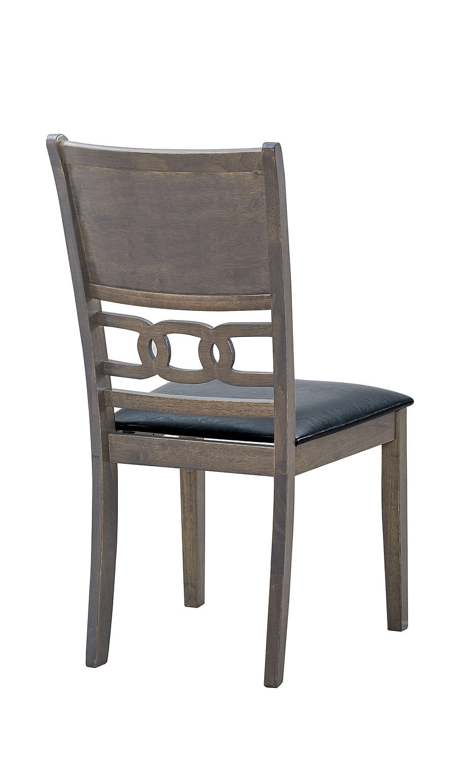 Premium Bennington Dining Chairs - Set of 4 Black Modern Kitchen Chairs with Padded Seats - Sturdy Metal Frame for Dining Room, Kitchen, Restaurant & Outdoor Use