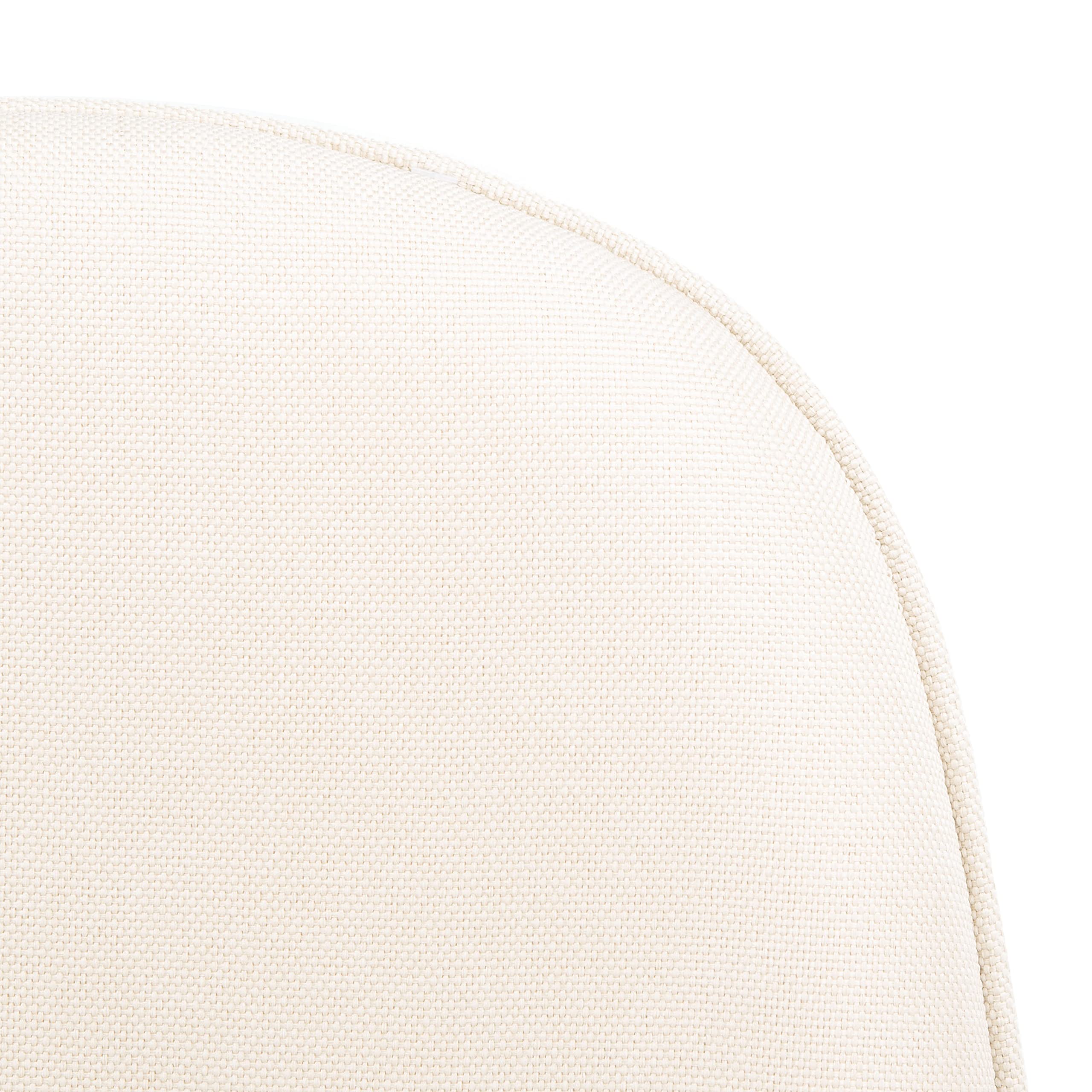 SAFAVIEH Ellery Beige & Black Accent Chair - Modern Dining & Living Room Chair for Home Decor - Perfect for Dining Sets, Lounge Areas & Farmhouse Interiors