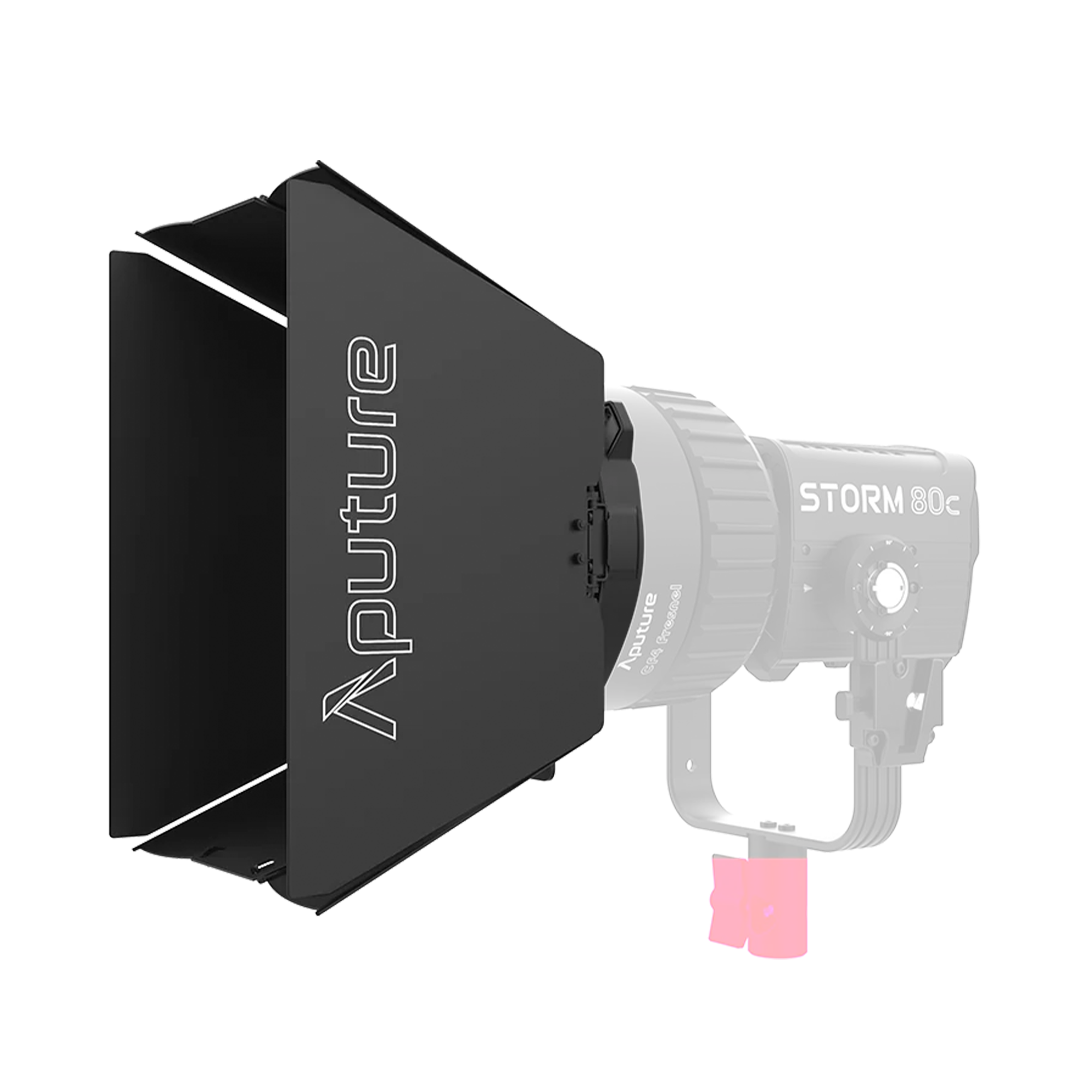 Aputure CF4 Barndoors for STORM 80c - Professional Light Modifier for Photography & Video Studio Lighting - Perfect for Portraits, Interviews, and Product Shoots