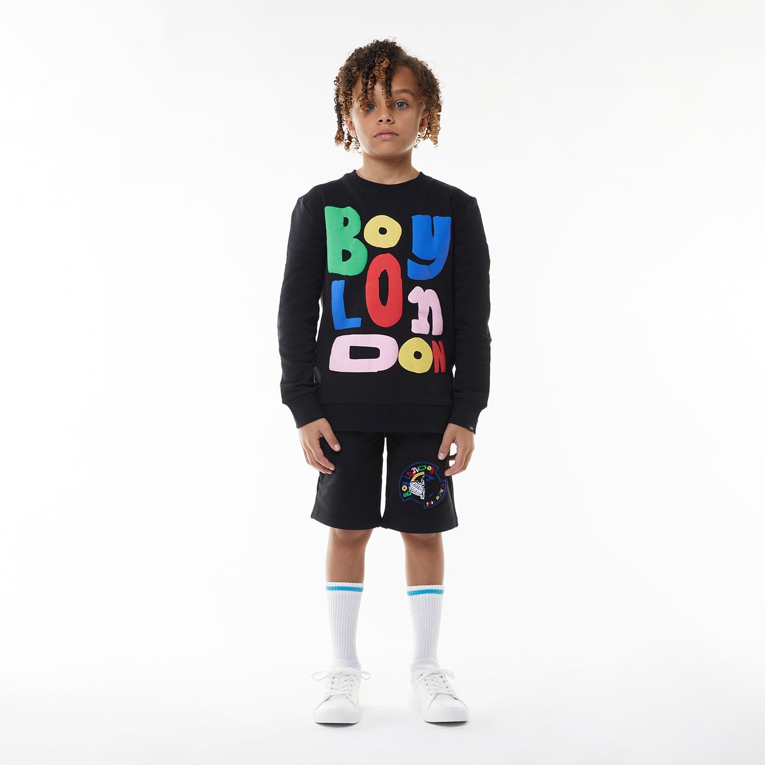 Boys' Kids Badge Shorts - Comfortable & Stylish Casual Shorts for Boys - Perfect for Playtime, School & Summer Outfits