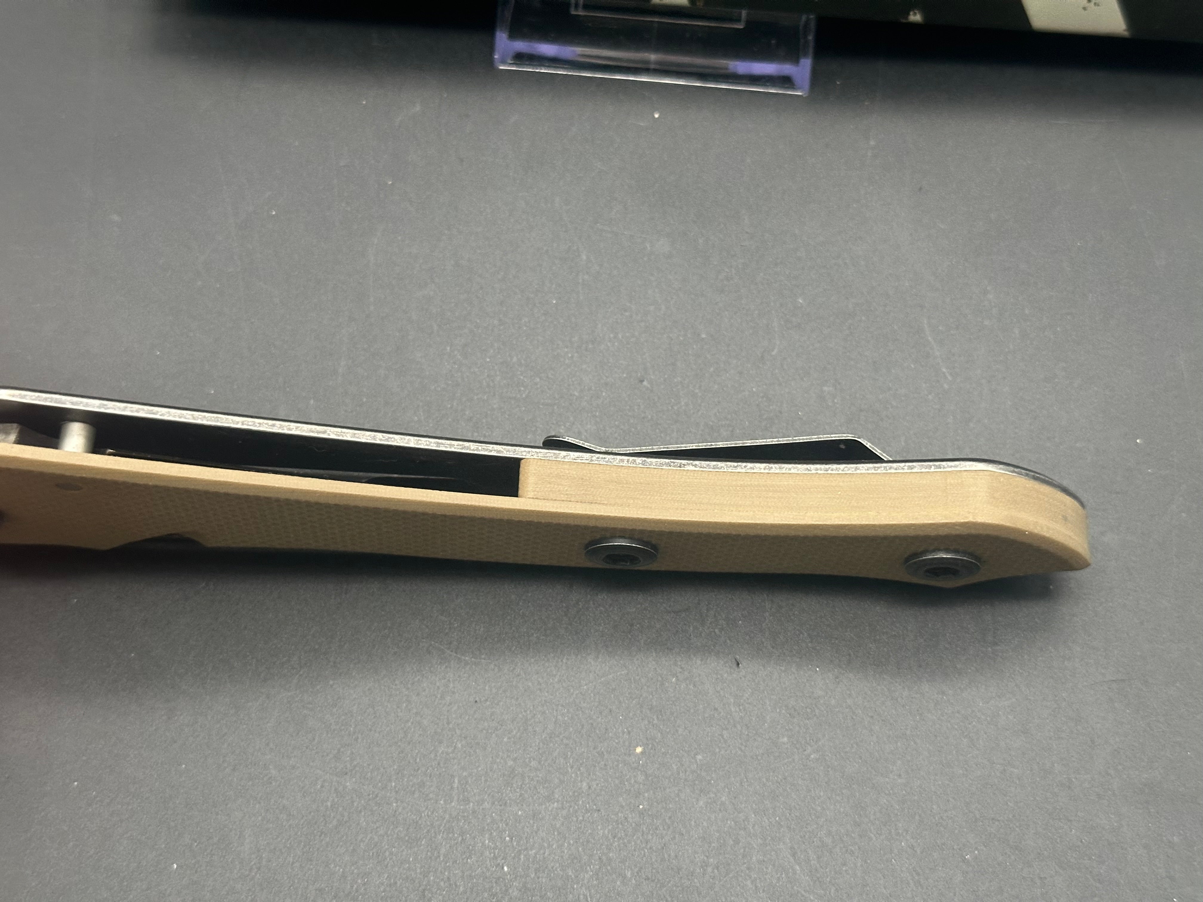 Combat Ready Knives E.D.A. Everyday Axe - Tan G10 Handle, 2.5