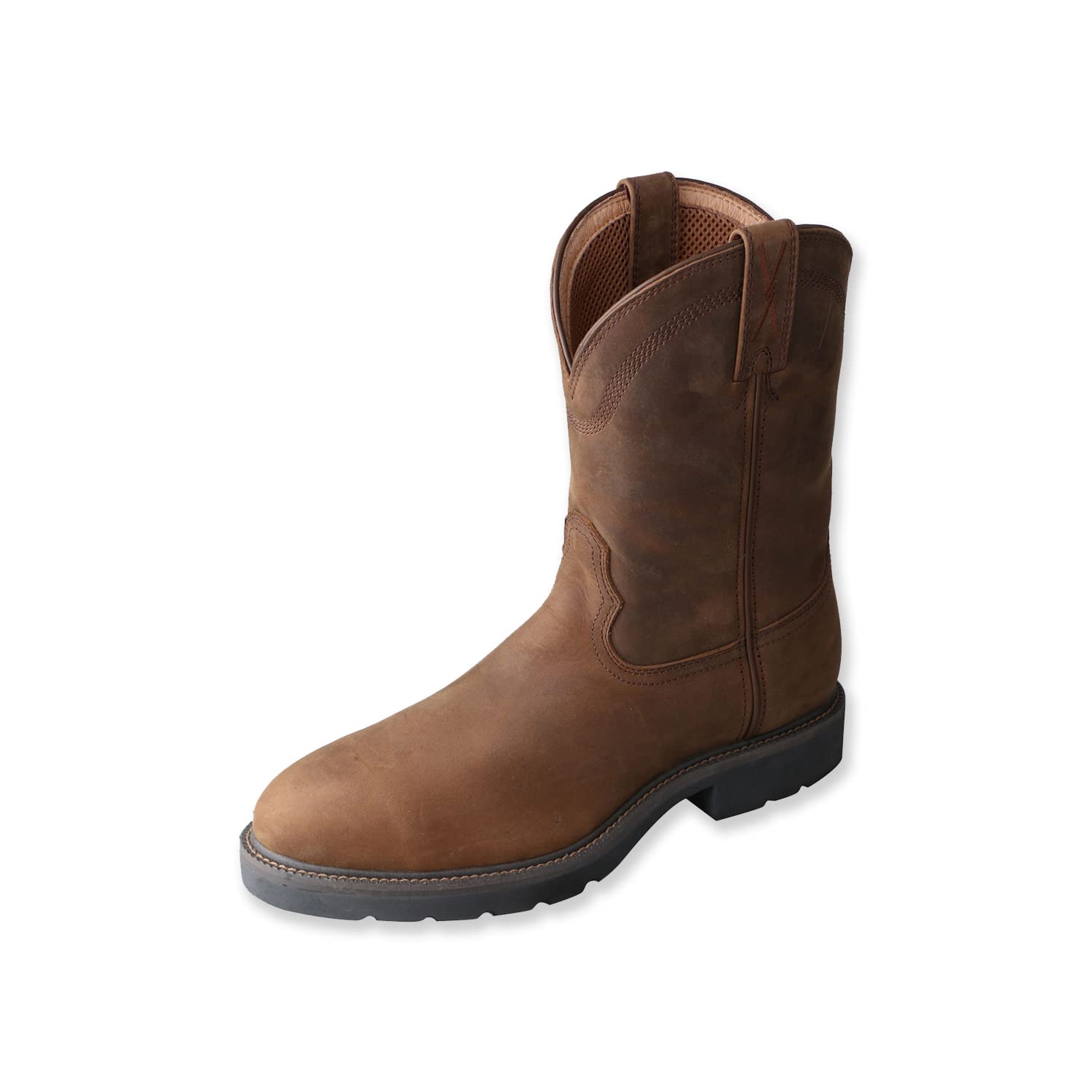 Twisted X Men's Comfortable Western Work Boots - Durable Leather Cowboy Boots for Ranch, Construction & Outdoor Work - Perfect for Ranchers, Farmers & Laborers