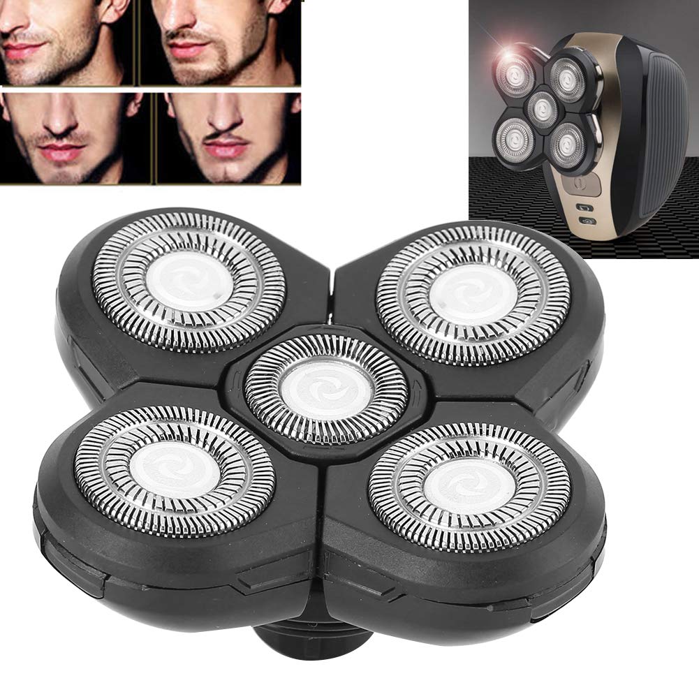 Premium Electric Shaver Replacement Blades - Waterproof Rotary Shaving Heads for Universal Electric Beard Trimmers - Perfect for Home Grooming & Travel Use