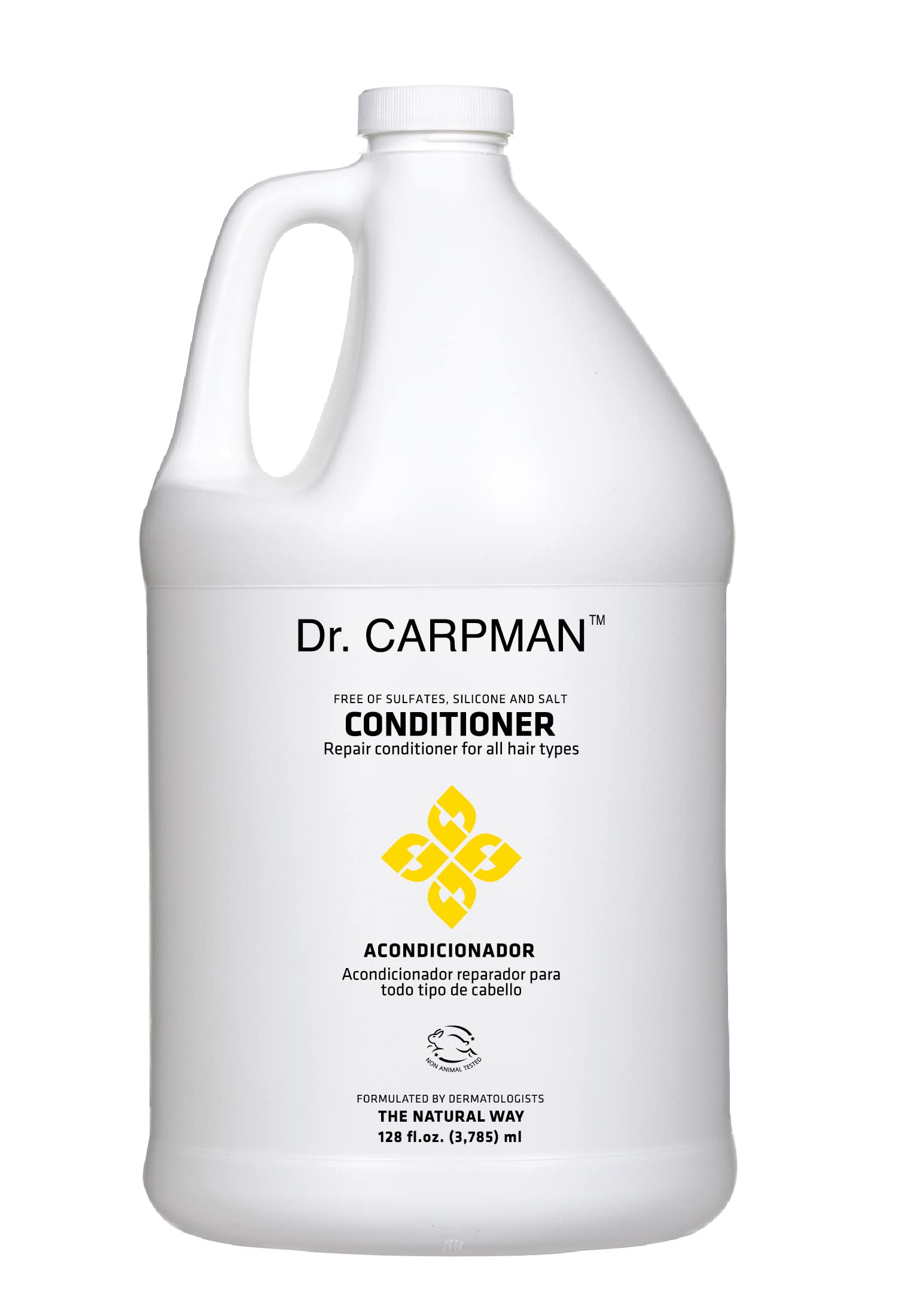 All-Natural Hair Growth Conditioner for Thinning Hair Regrowth - Safe for Color Treated & All Hair Types (128 Fl Oz) | Daily Nourishment for Stronger, Healthier Hair at Home & Salon