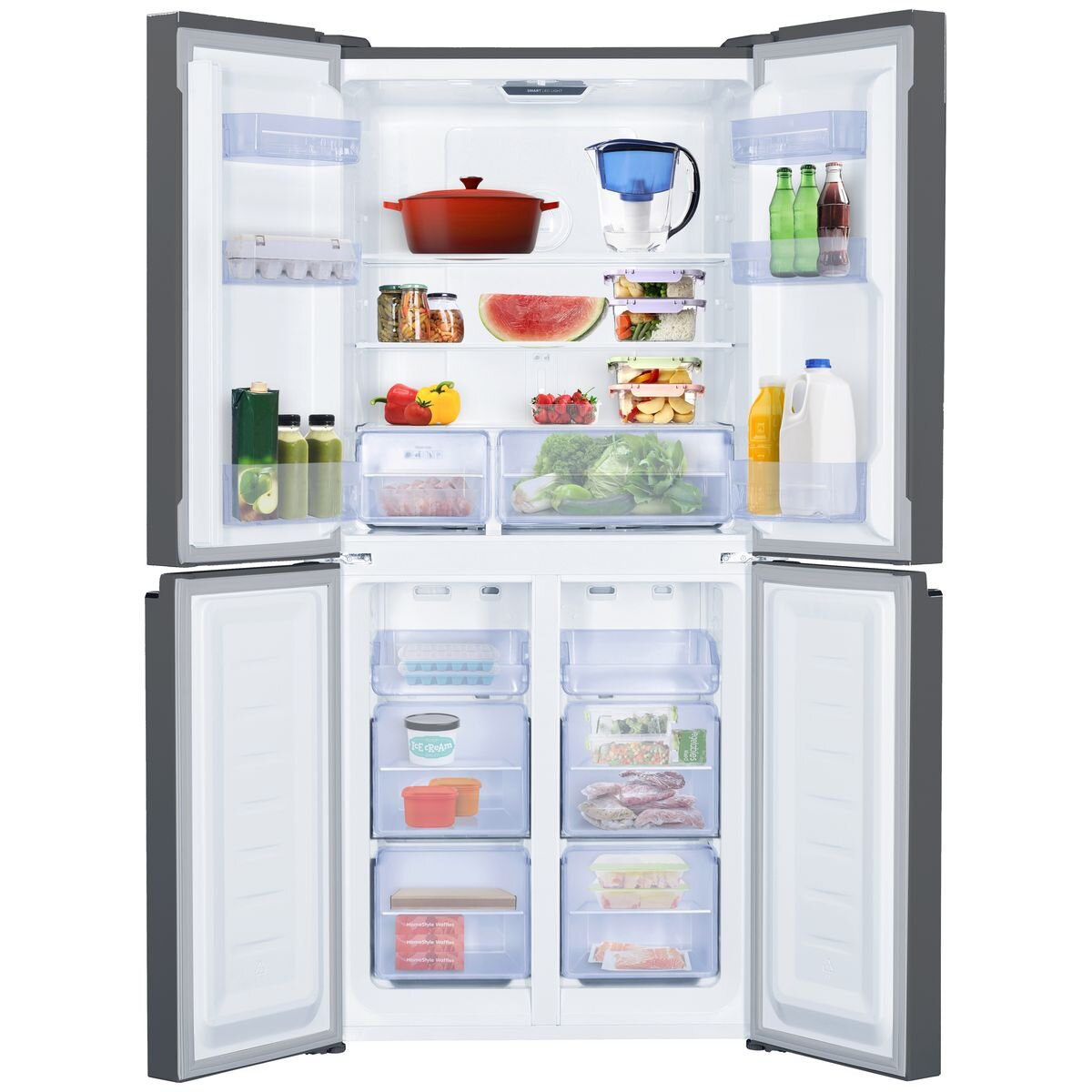 TCL 421L French Door Refrigerator - Energy Efficient, Frost-Free, Large Capacity Fridge for Modern Kitchen | Perfect for Family Homes & Open-Plan Living Spaces