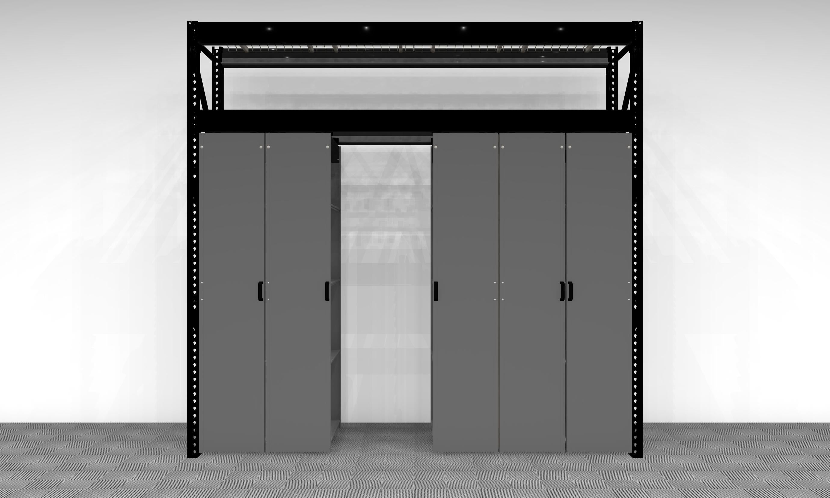 Levrack Heavy Duty Storage Shelving Units - Durable Metal Shelves for Garage, Warehouse & Home Organization