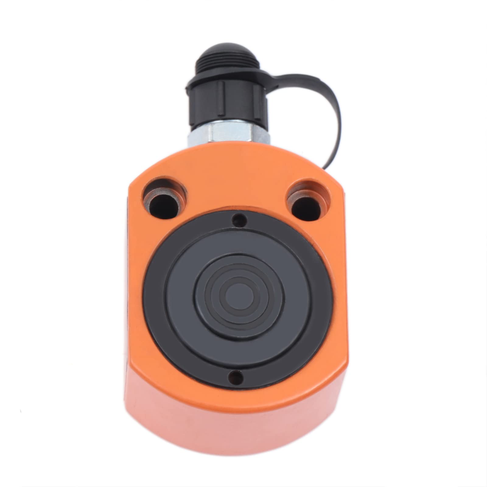 20 Ton Hydraulic Cylinder Jack - Low Profile Heavy Duty Lifting Ram with 2 Retractable Strokes for Industrial Equipment, Automotive Repair, and Construction Lifting Applications