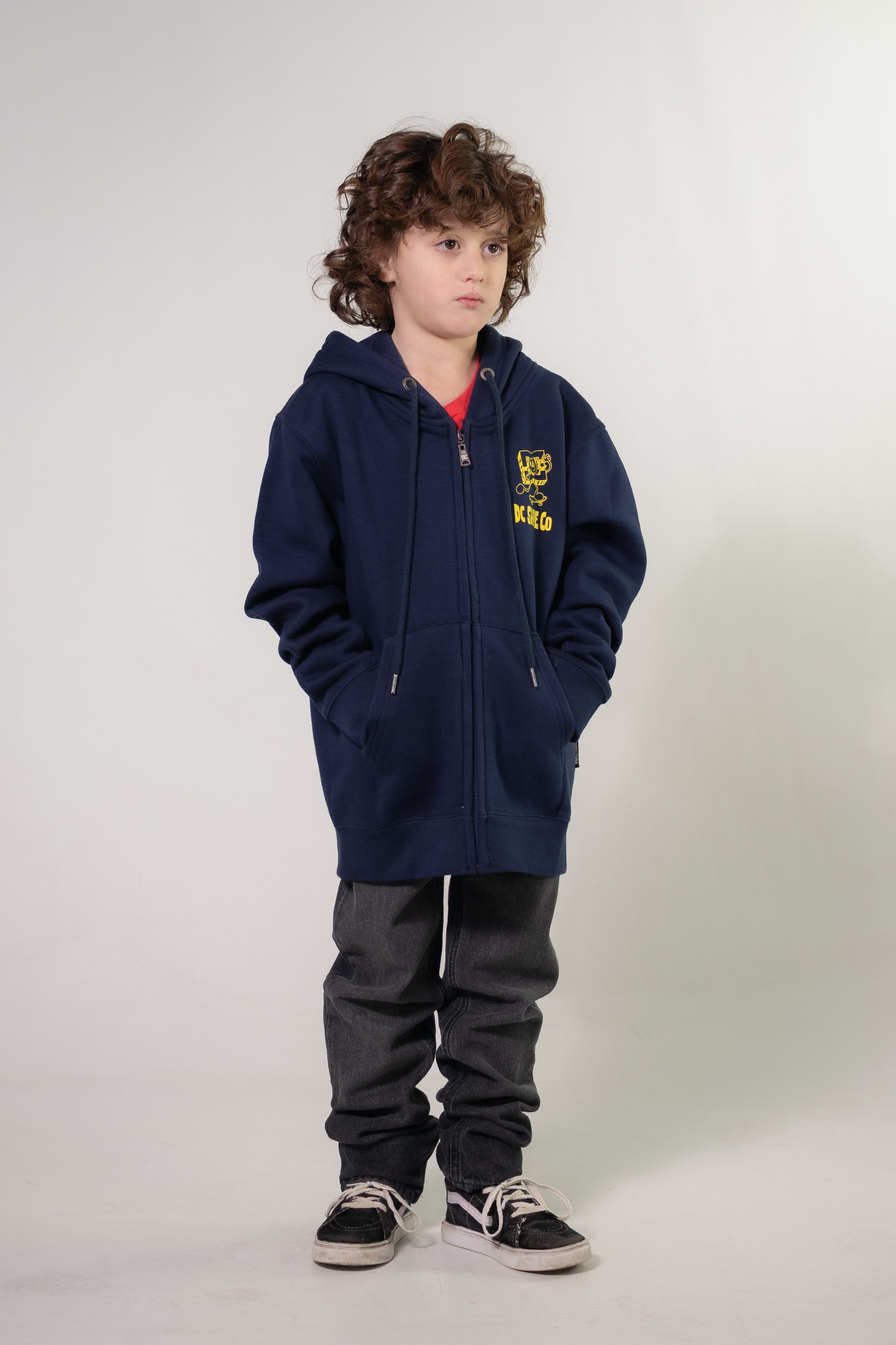 DC Playtime Boys' Jacket - Lightweight Waterproof Campera for Outdoor Adventures & School Activities