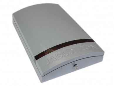 JA 1X1A C GR Plastic Outdoor Siren Cover - Weatherproof Protection for Security Alarms & Warning Devices (Ideal for Home, Garage & Industrial Use)