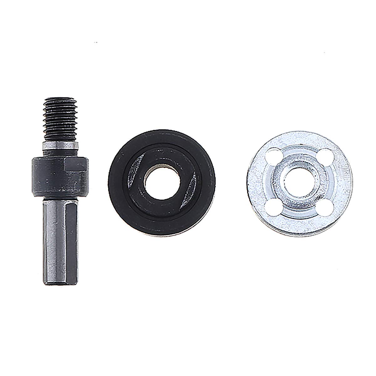 5 in 1 Angle Grinder Accessory Kit with Connecting Rod & Wrench - Convert Grinder to Sander, Polisher & More - Perfect for Metal, Wood & DIY Projects