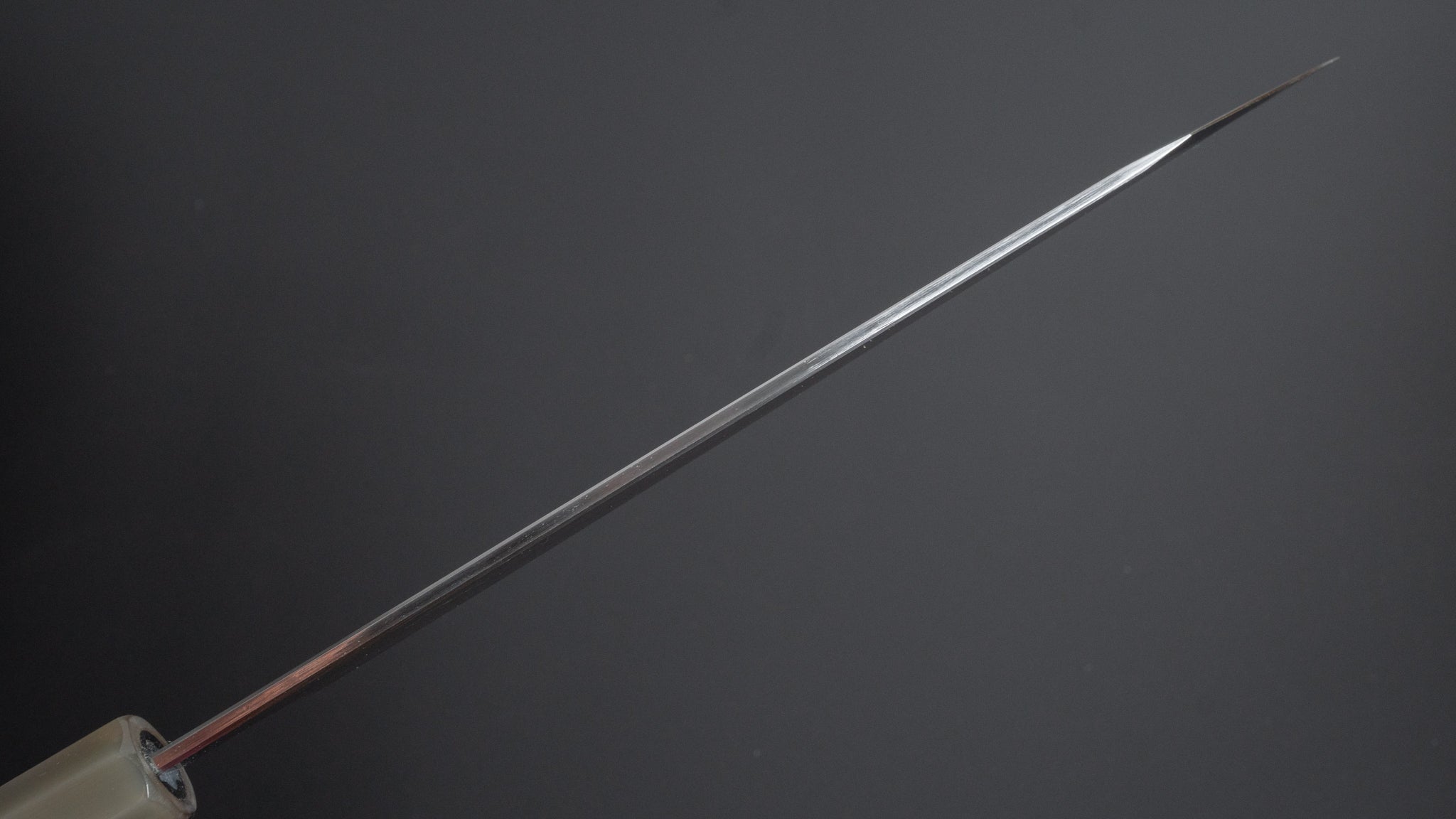 Hitohira Togashi White #1 Stainless Clad Migaki Kiritsuke Gyuto 210mm Japanese Chef Knife with Taihei Ebony Handle - Perfect for Sushi, Sashimi & Precision Cutting