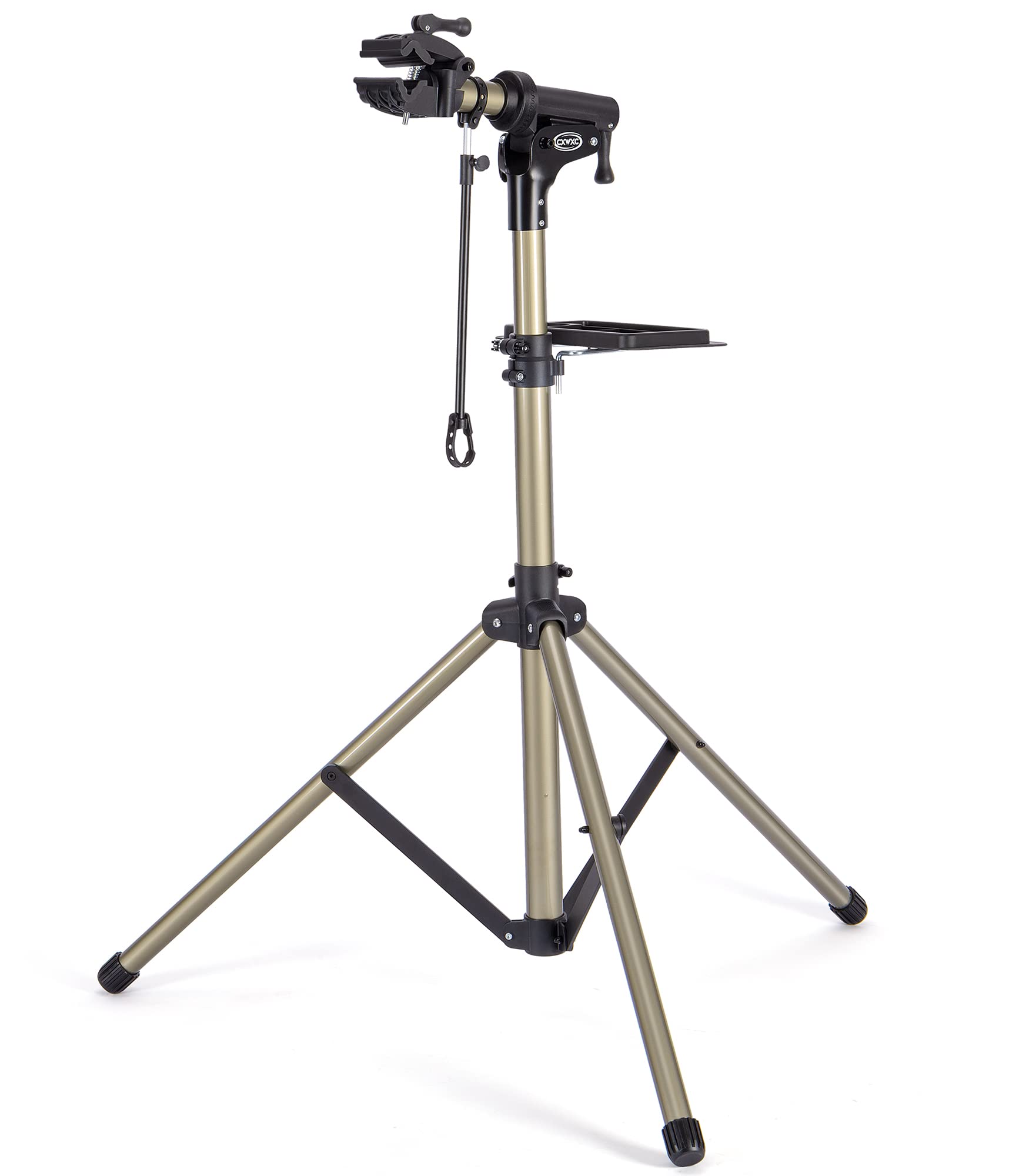 CXWXC Heavy-Duty Bike Repair Stand (88lbs Capacity) - Professional E-Bike & Mountain Bike Maintenance Stand for Home & Shop Mechanics - Perfect for Road Bikes, MTBs & Electric Bikes - Ideal for DIY Repairs, Tune-ups & Cleaning