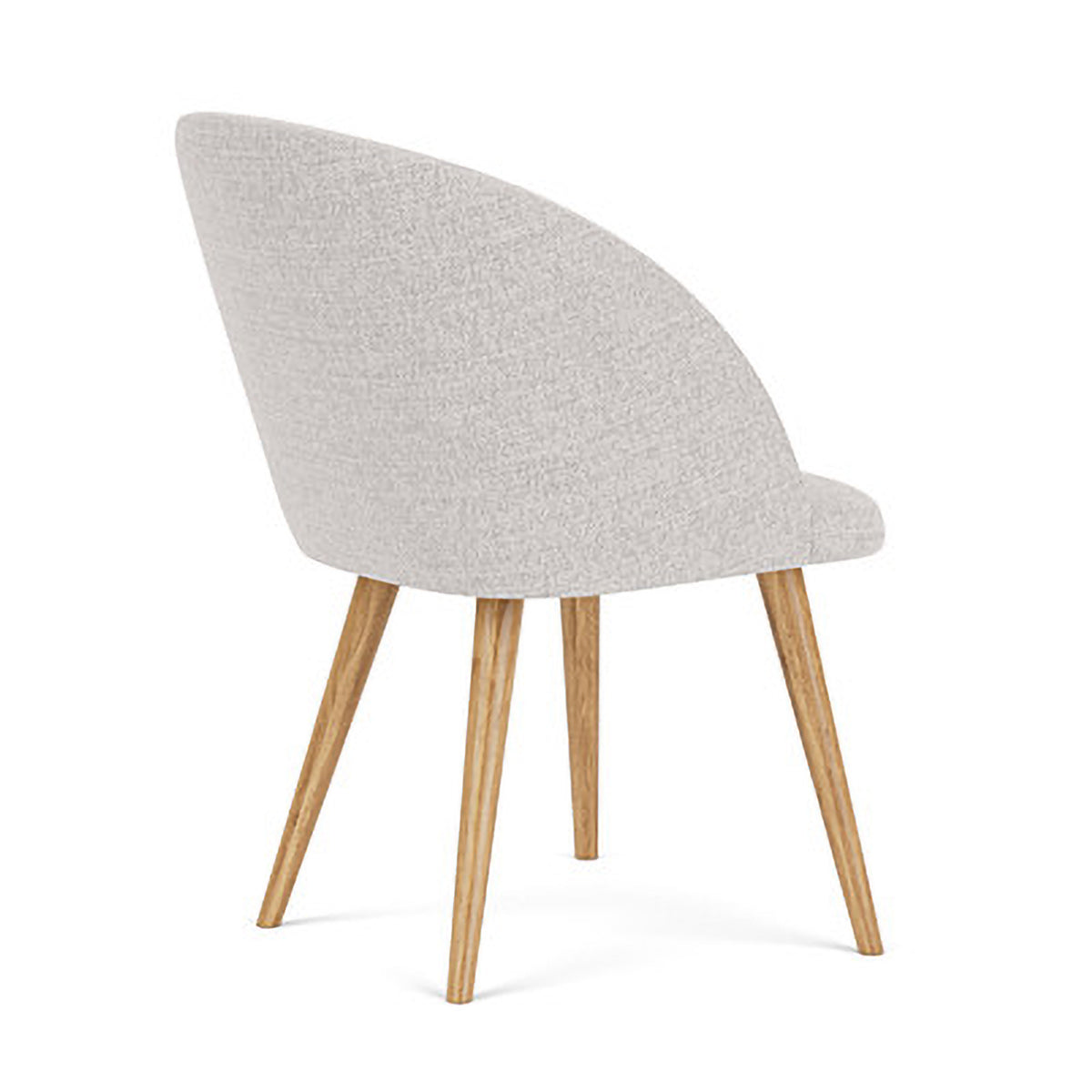 Holly Fabric Dining Chair - Comfortable Upholstered Seat for Kitchen, Dining Room & Office - Modern Home Decor Furniture for Everyday Use