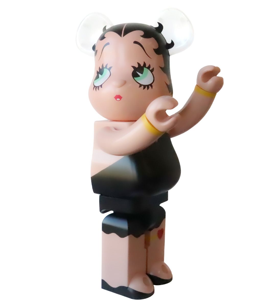 1000% Bearbrick Betty Boop Black Version Collectible Figure - Perfect for Home Display, Office Decor & Anime Collections