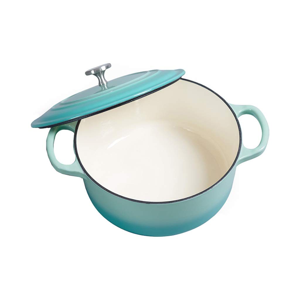 Lodge Cast Iron Dutch Oven with Lid - 2.8 Quart Braiser Pan for Steaming, Soup, Stew & Porridge - Perfect for Stovetop, Oven & Camping (Color: A)