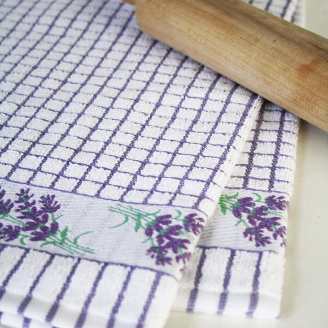 Premium Samuel Lamont Poli Dri Tea Towels Set of 3 - 100% Cotton 27.5