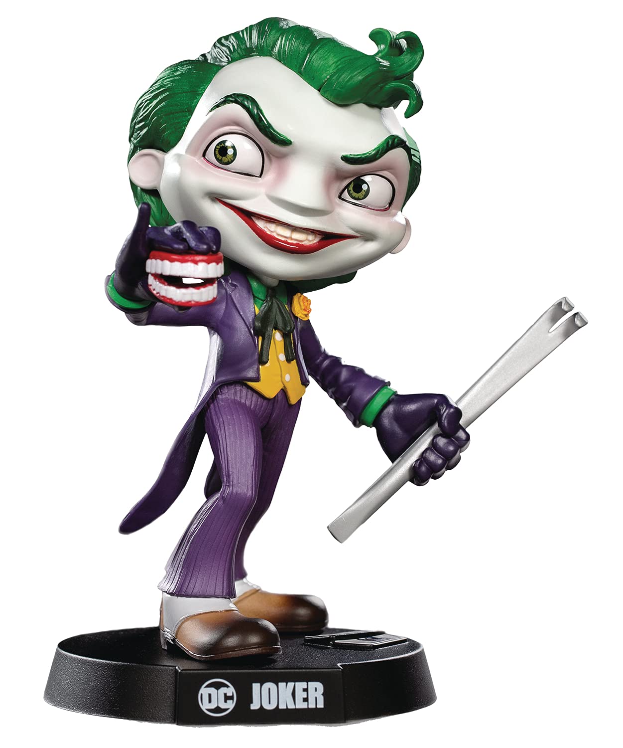 Iron Studios Minico Heroes: DC Comics The Joker Vinyl Statue - Collectible Action Figure for DC Fans, Home Decor & Gift for Comic Lovers