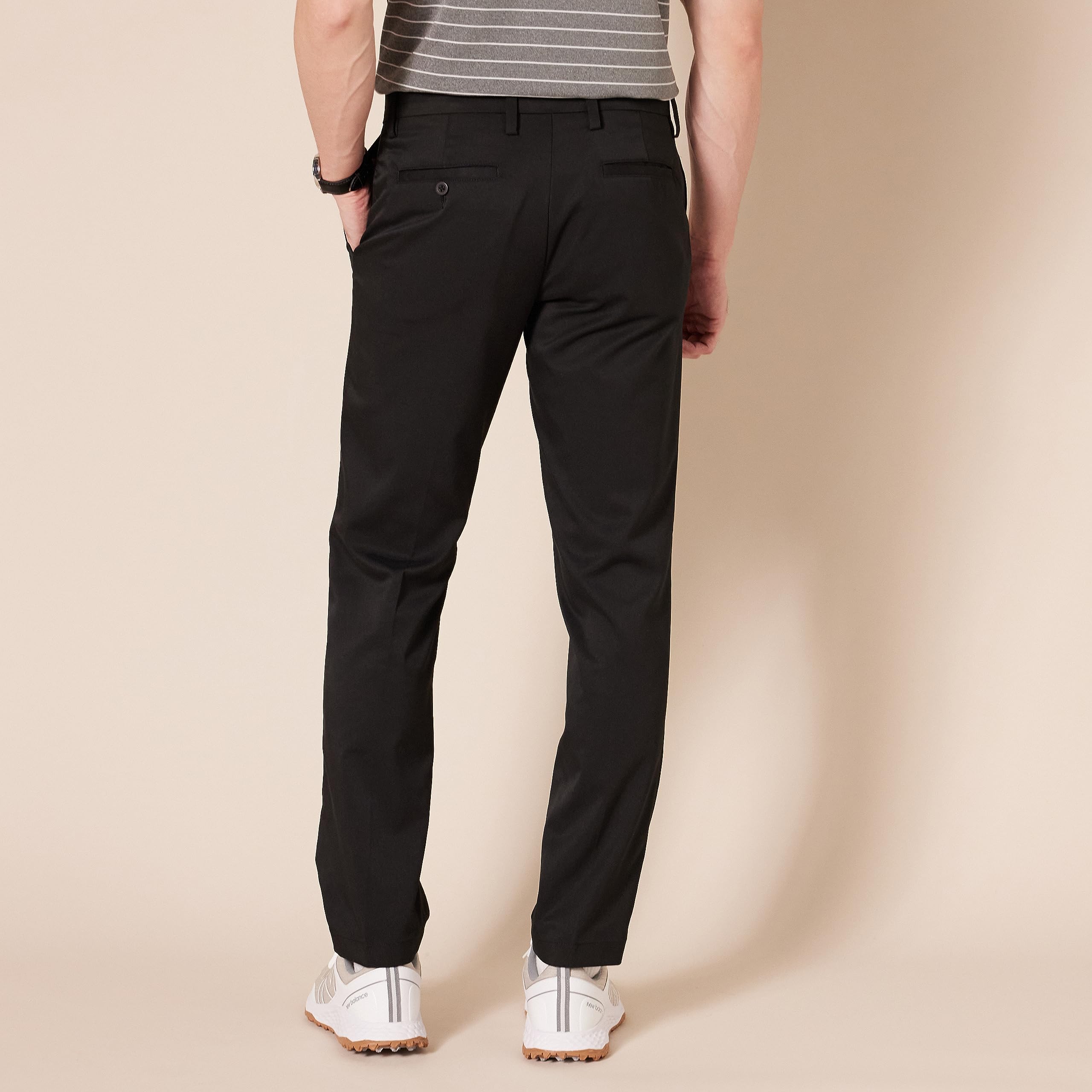 Amazon Essentials Men's Slim-Fit Stretch Golf Pants - Comfortable & Breathable for Golfing, Work & Casual Wear