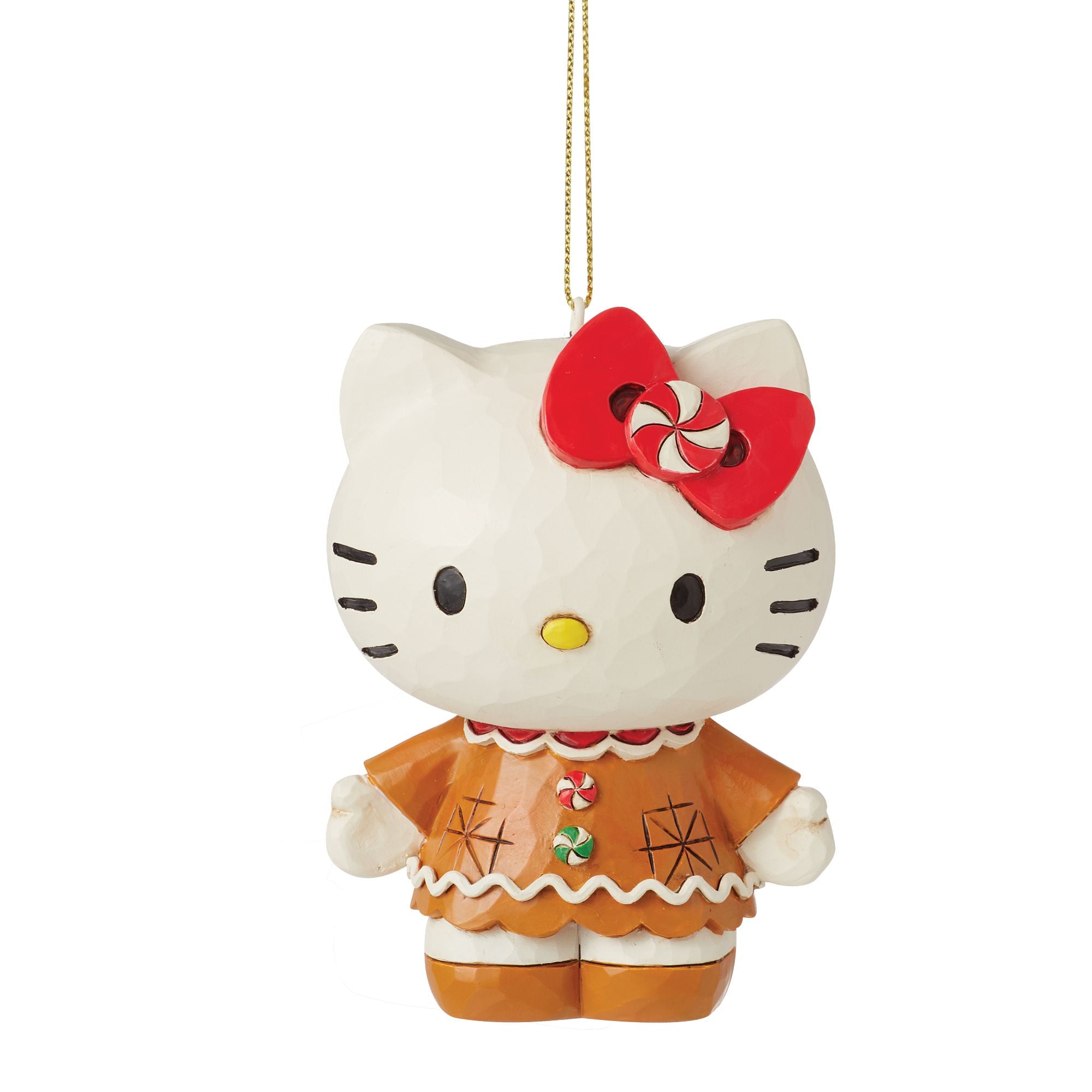 Hello Kitty Gingerbread House Ornament - Cute Christmas Decor for Tree, Gift, Holiday Party & Home Decoration | Perfect for Festive Season & Kawaii Lovers