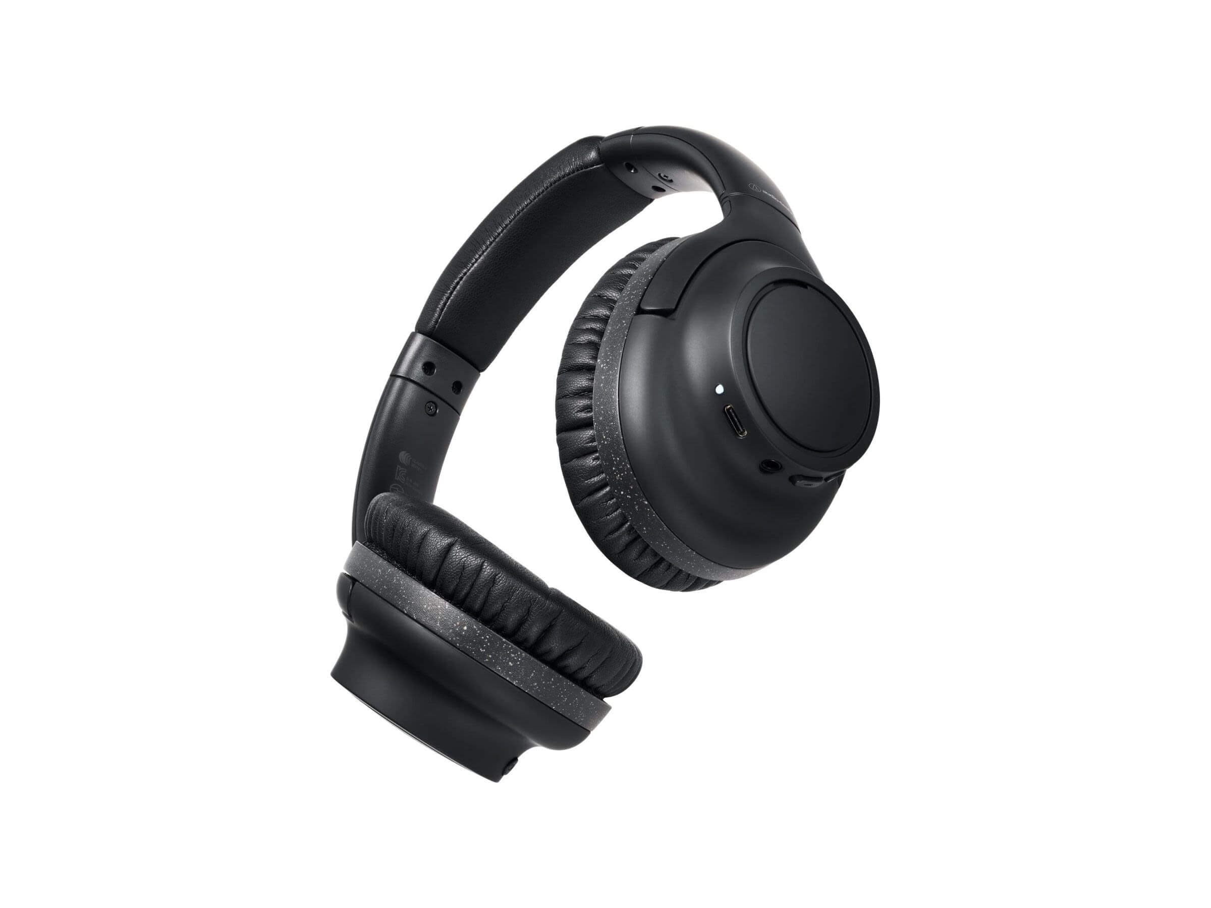 Audio Technica ATH-S300BT Wireless Bluetooth Headphones - Over-Ear Noise Cancelling Headset with Built-in Mic for Music, Gaming & Work from Home