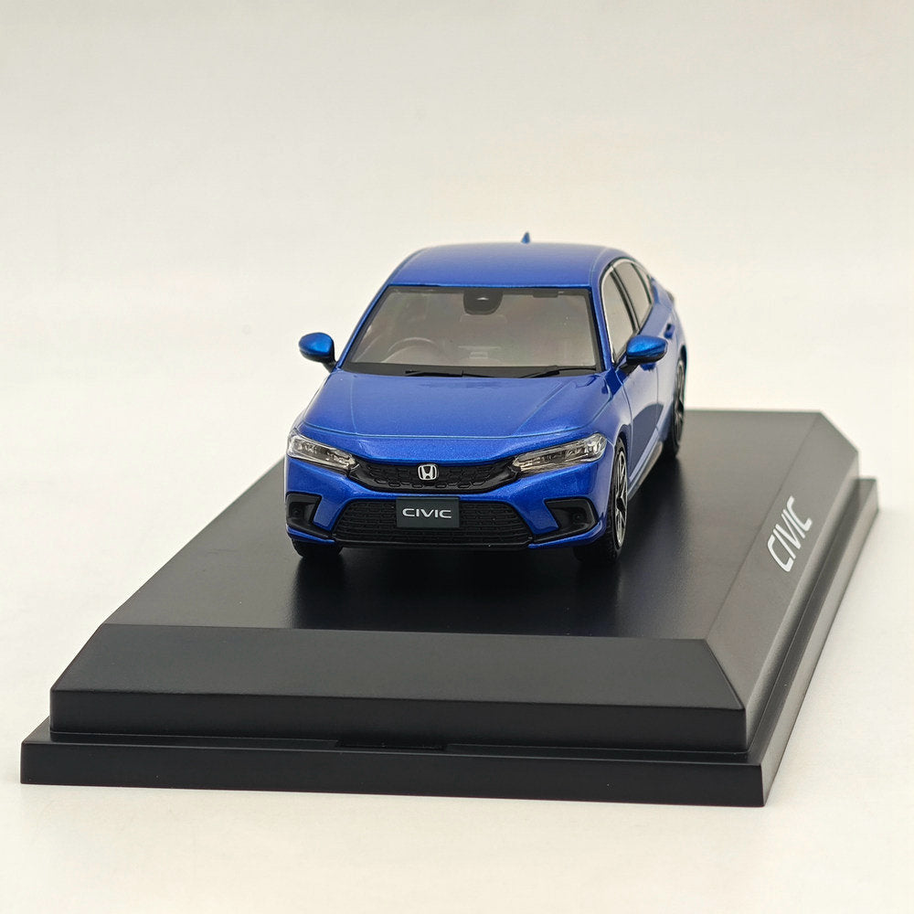 1/43 Honda CIVIC (FL1) LX Premium Crystal Blue Metallic Diecast Model Car - Limited Edition Collectible for Car Enthusiasts & Gift for Honda Fans - Perfect for Display, Collection, and Home/Office Decoration