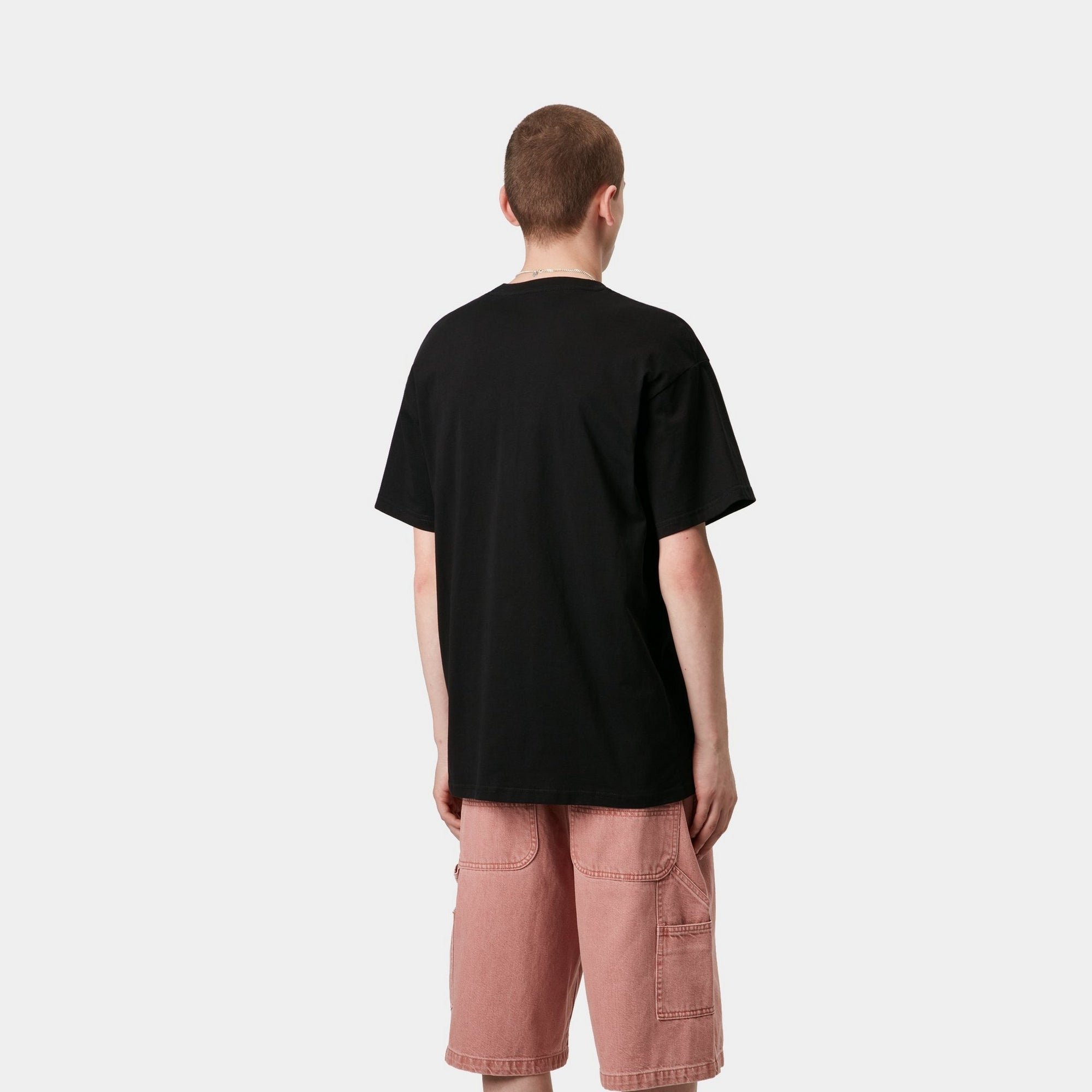 Premium Crown Pocket T-Shirt for Men | Soft Cotton Black Tee with Front Pocket | Casual Wear, Street Style & Everyday Comfort