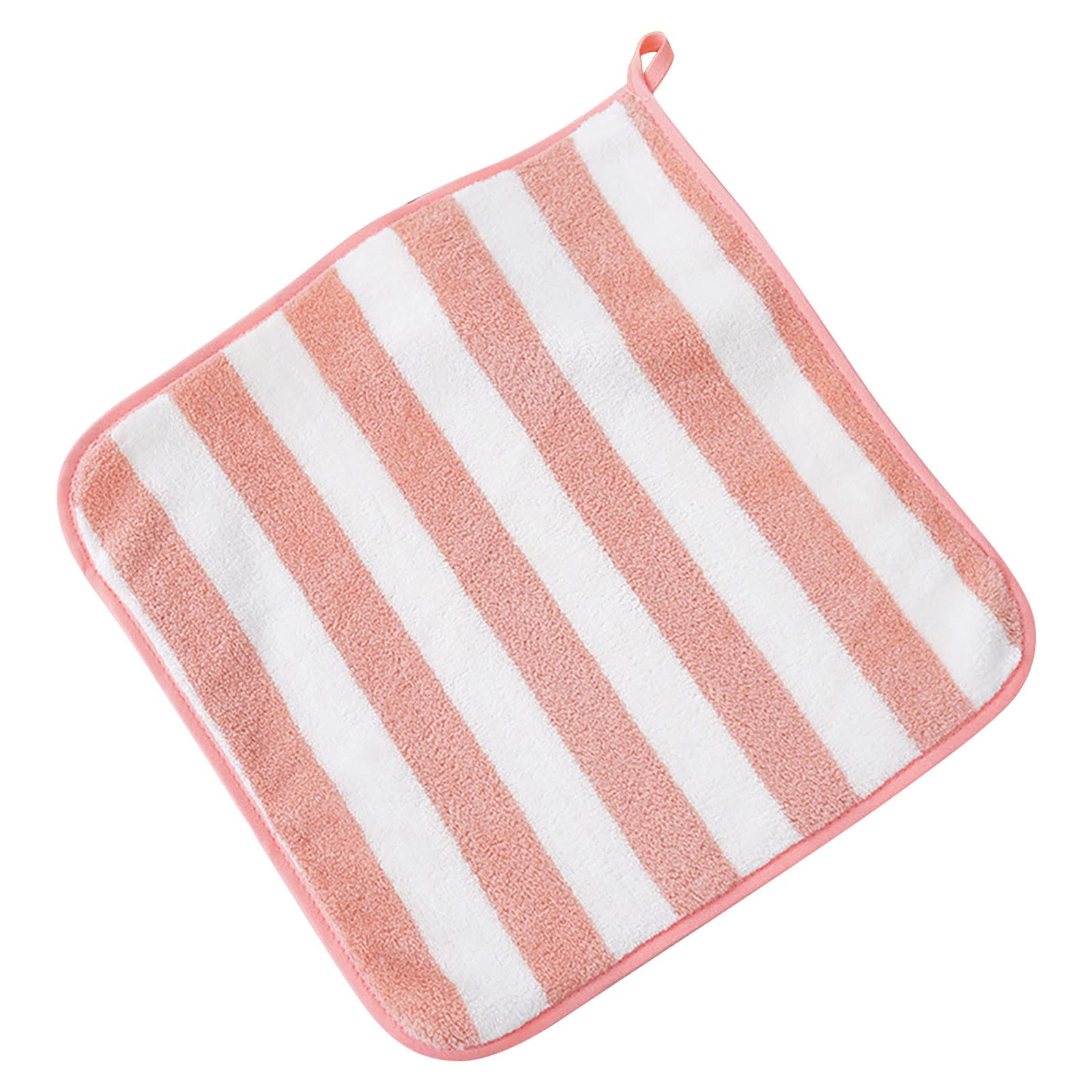**Soft & Absorbent Hand Towels with Hanging Loop - Skin-Friendly Kitchen & Bathroom Towels for Kids & Adults - Perfect for Kitchen, Bathroom, Living Room & Travel - Aqua Towel Set**