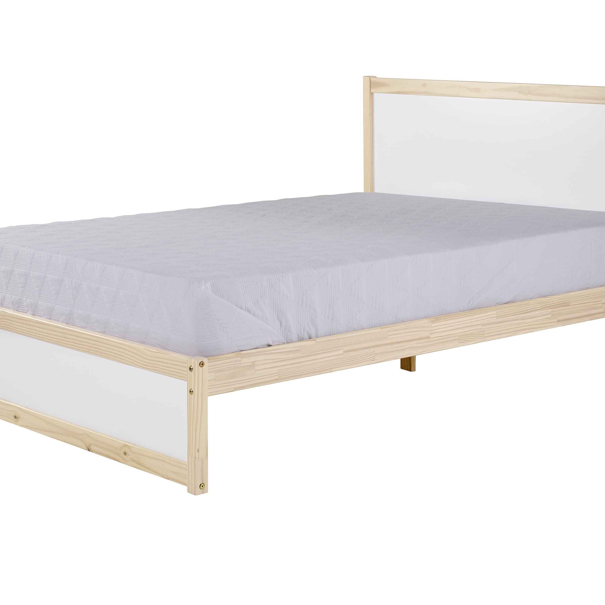 Simple MOD Youth Full Bed Frame - Easy Assembly, Kids & Teen Bedroom Furniture for Guest Rooms
