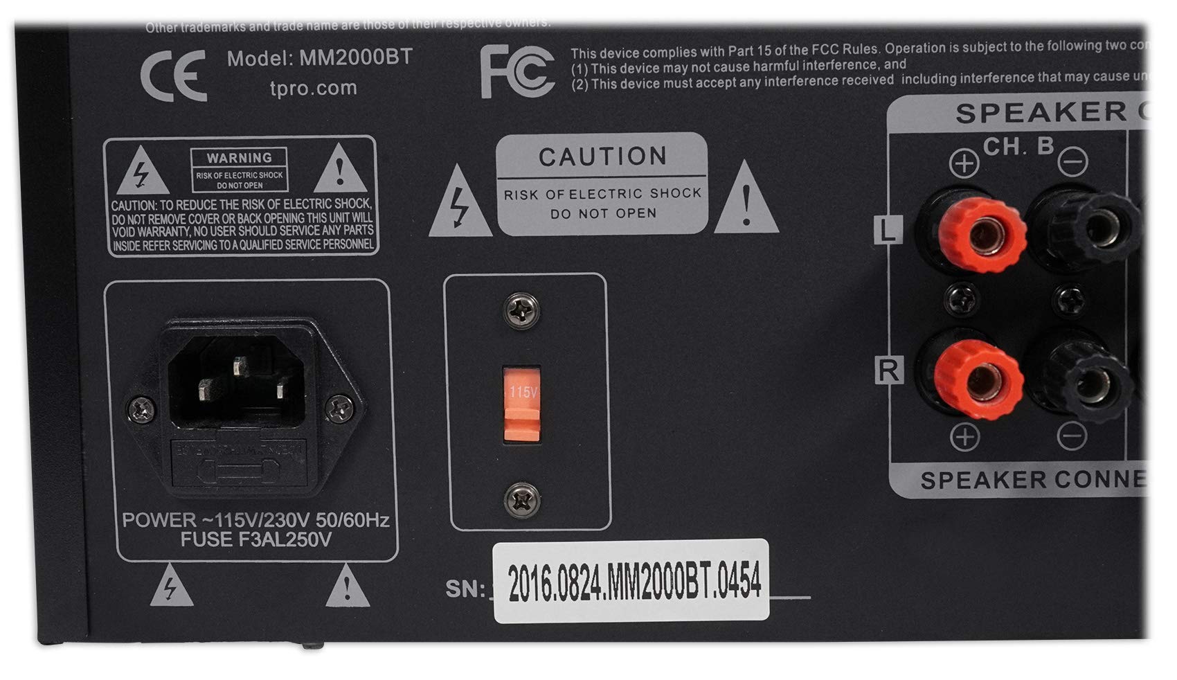 Rockville HC85 Black 8