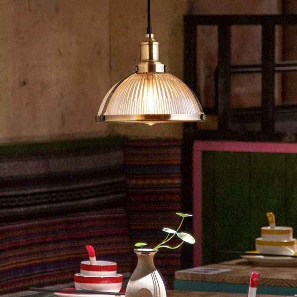 Vintage Industrial Glass Pendant Lamp - Adjustable 180cm Hanging Light Fixture for Restaurants, Bars, Lofts & Cloakrooms | Retro Single Head Chandelier with Flush Mount Option | Perfect for Dining Rooms, Entryways & Commercial Spaces