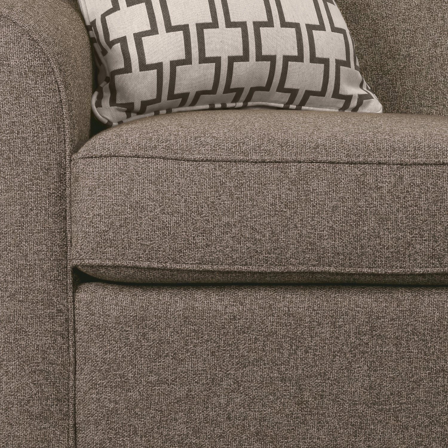 Ashby Queen Sofa Bed - Convertible Sleeper Sofa with Storage, Brown Leather Upholstery | Perfect for Small Spaces, Guest Rooms & Apartments