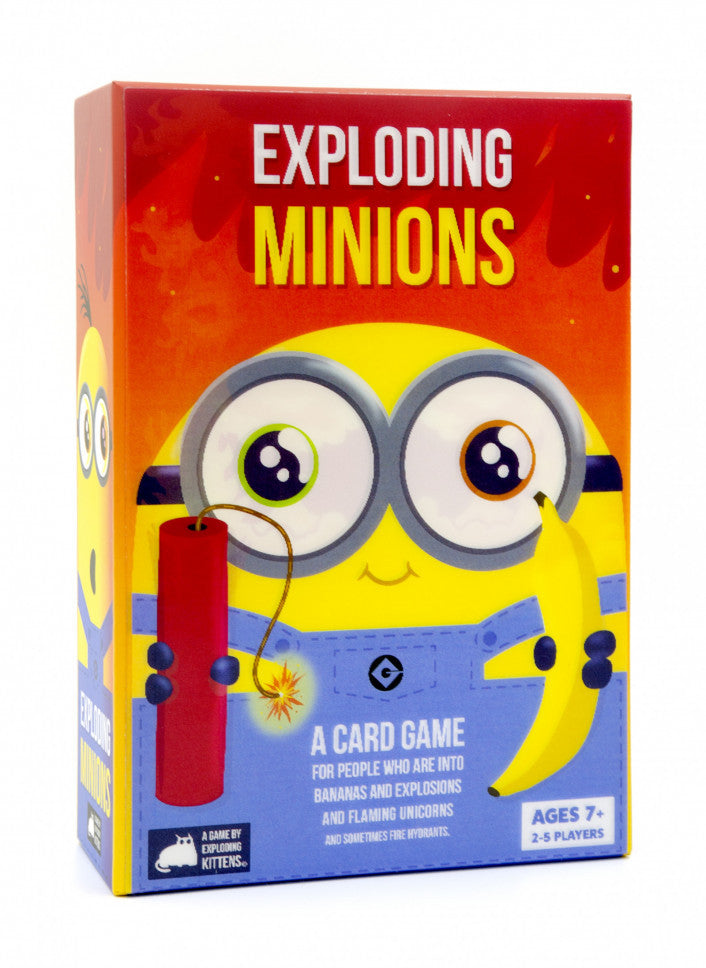 Exploding Minions Board Game - Fun Family Party Game for Kids & Adults | Perfect for Birthday Parties, Game Nights & Banana Lovers