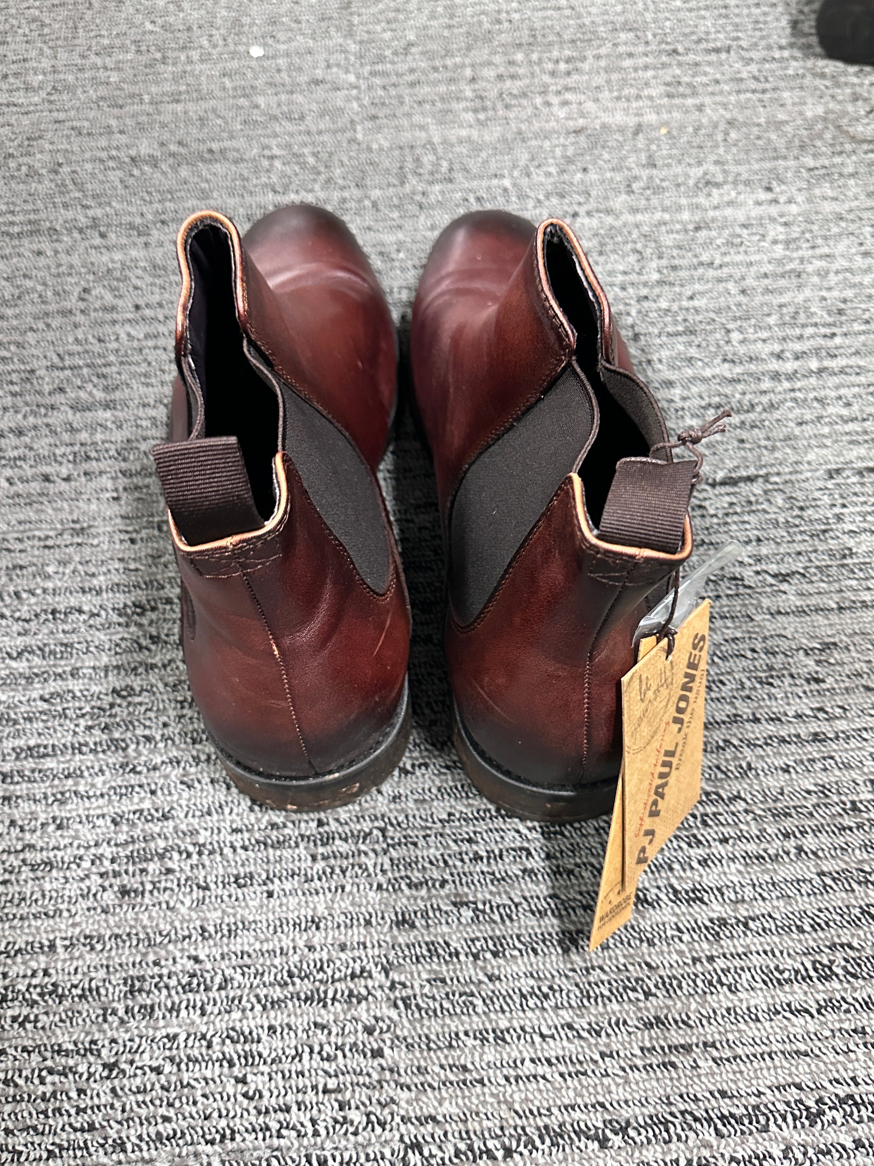 PJ PAUL JONES Men's Genuine Leather Lined Dress Oxford Shoes - Classic Formal Business & Wedding Attire for Professional Style