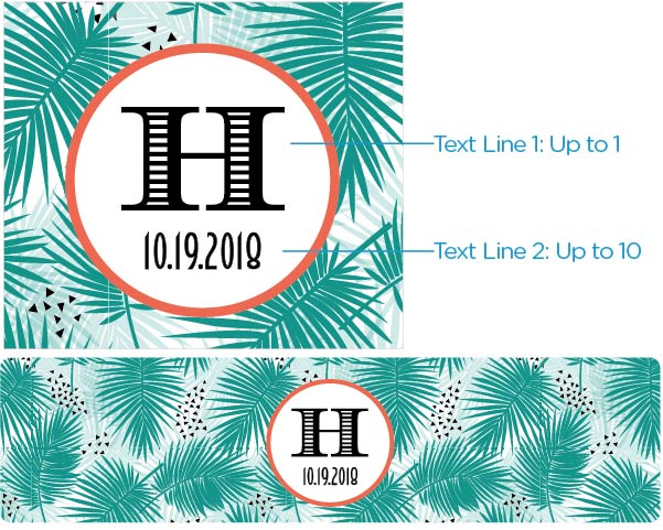 Custom Tropical Water Bottle Labels - Personalized Name Stickers for Kids & Adults - Perfect for Beach Parties, Summer Camps & Outdoor Events