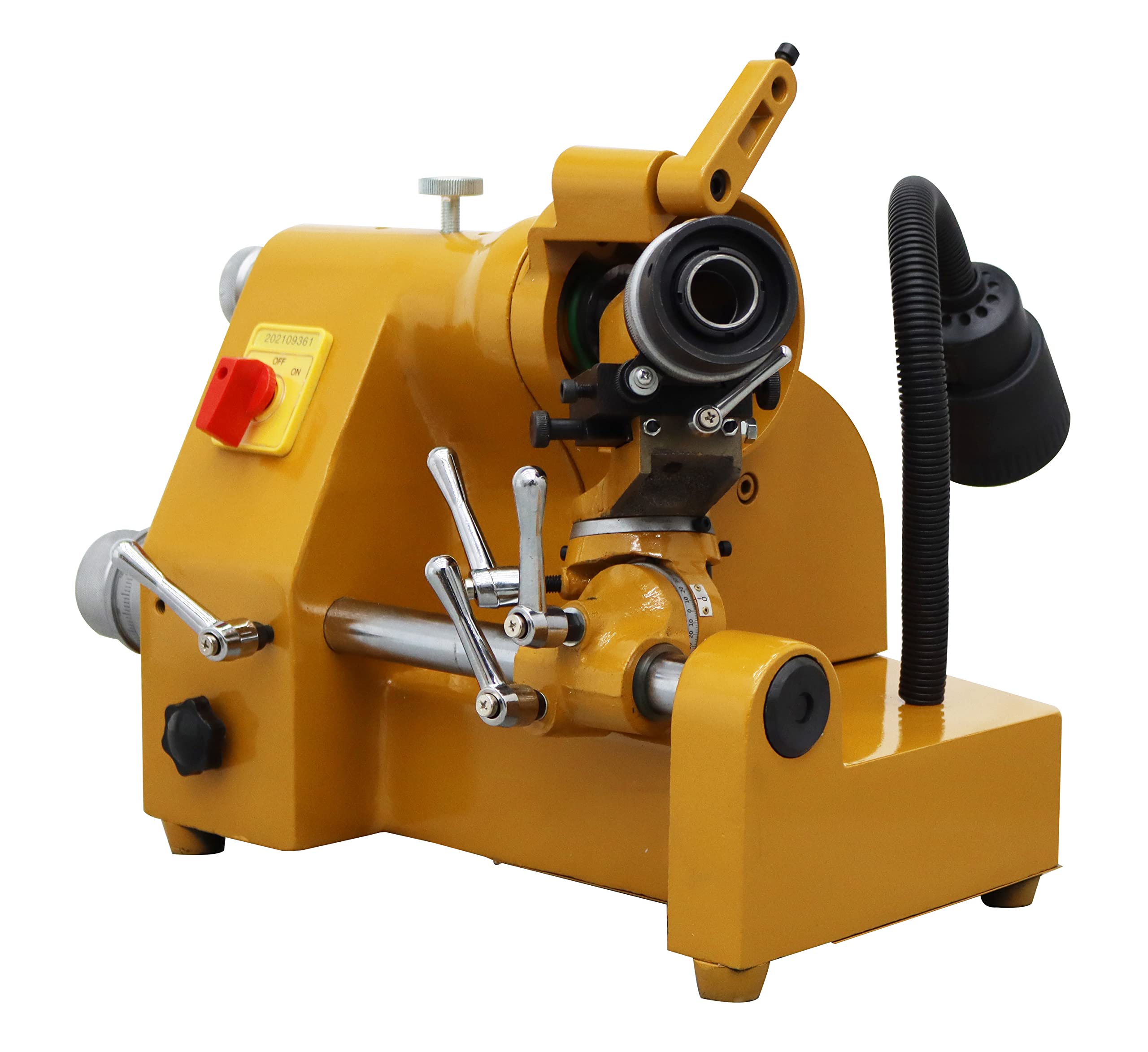 TECHTONGDA Professional Drill Bit Sharpener & End Mill Grinder - 220V R8 Collect Sharpening Machine for Twist Drills & Cutting Tools | Perfect for Metalworking, Woodworking & DIY Projects