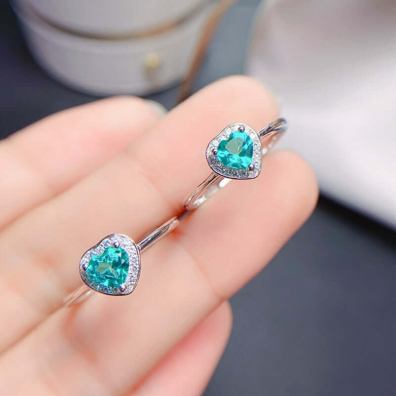 November Birthstone Ring - Green Topaz Jewelry for Women | Elegant Sterling Silver Ring for Birthdays, Anniversaries & Special Occasions | Perfect Gift for November Born