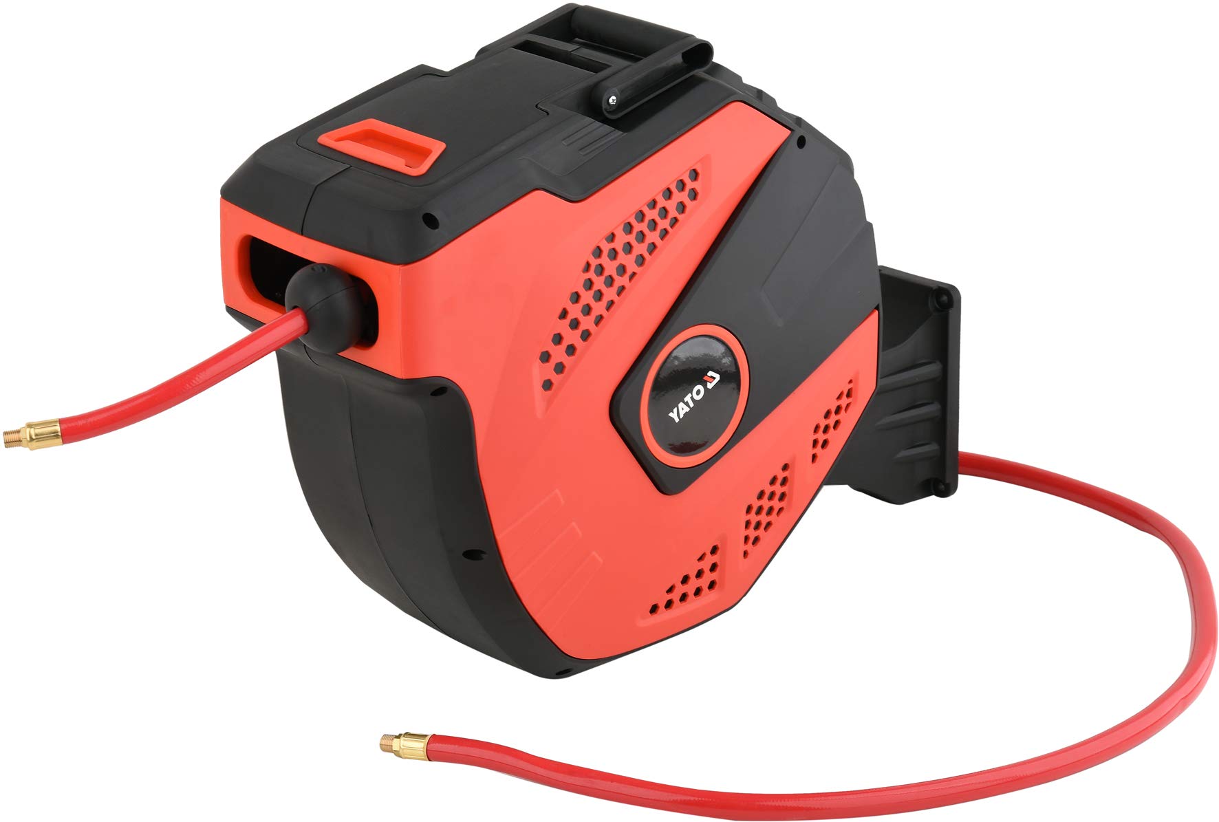 Premium 15m Red Extension Cord - Heavy Duty, 3 Prong Grounded Plug for Home, Office, and Outdoor Use