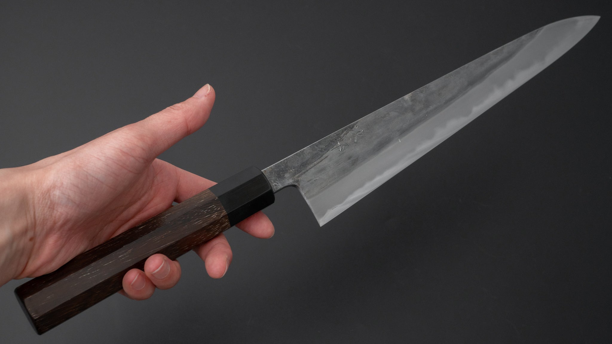 Premium Jiro Tsuchime Sujihiki 270mm Japanese Slicing Knife - Taihei Tagayasan Handle (#486) - Perfect for Sushi, Sashimi & Meat Carving